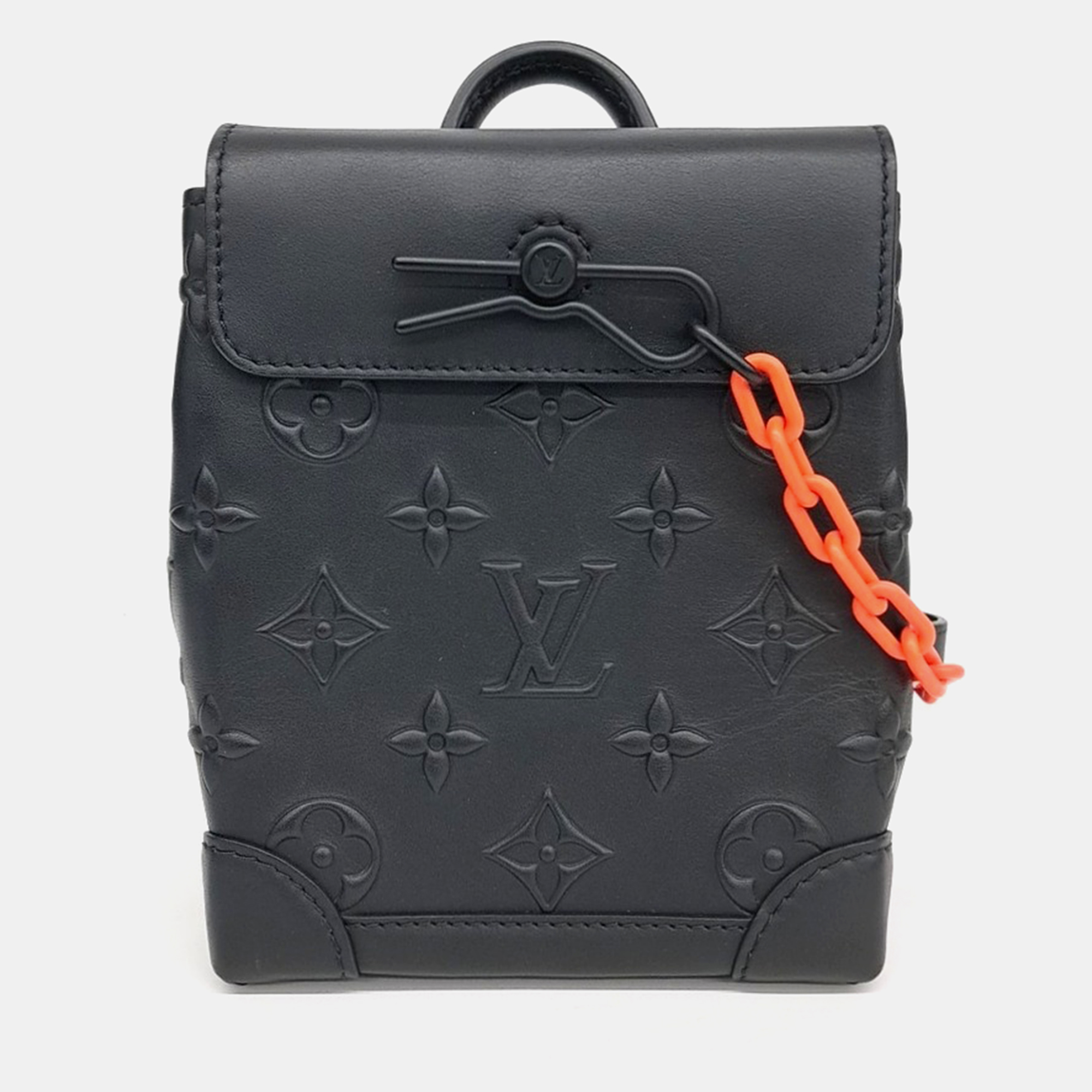 

Louis Vuitton Steamer Nano Crossbody Bag, Black