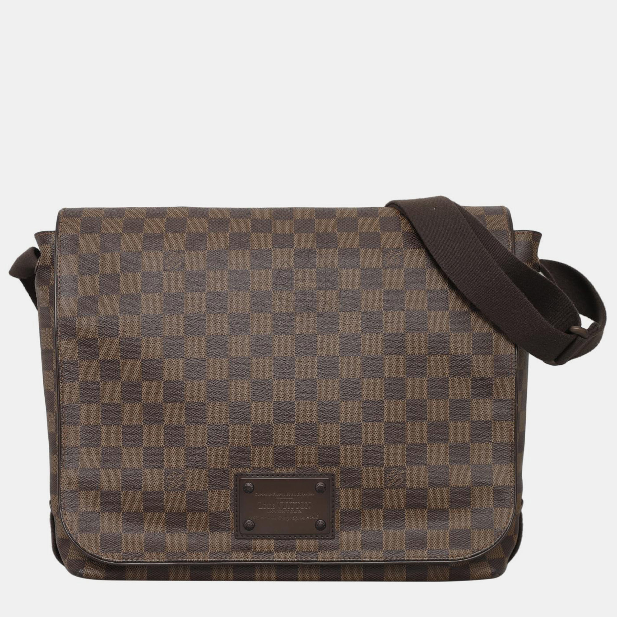 

Louis Vuitton Damier Brooklyn Messenger Bag, Brown