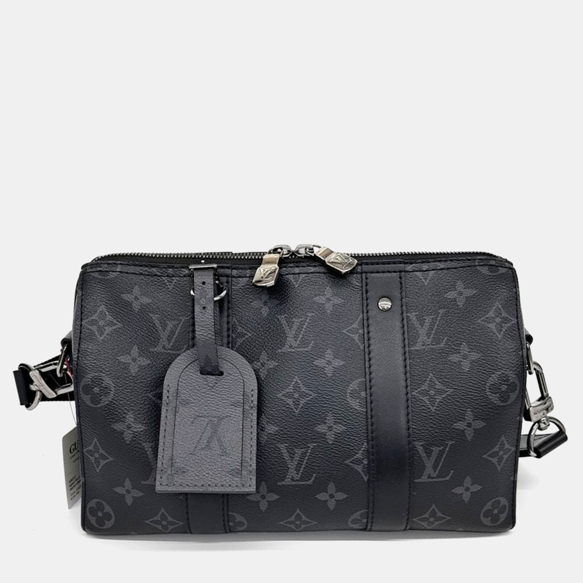 

Louis Vuitton City Keepall Bag, Black