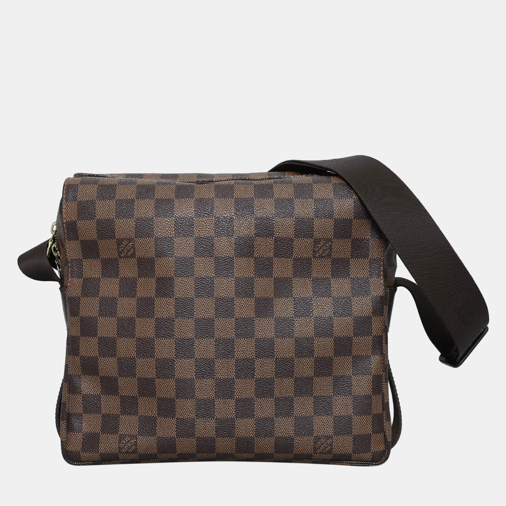 

Louis Vuitton Damier Ebene Naviglio Messenger Bag, Brown