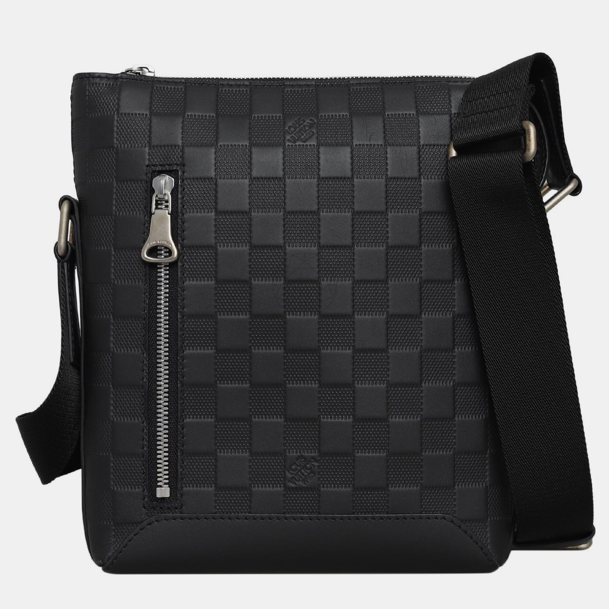 

Louis Vuitton Damier Infini Discovery BB Messenger Bag, Black