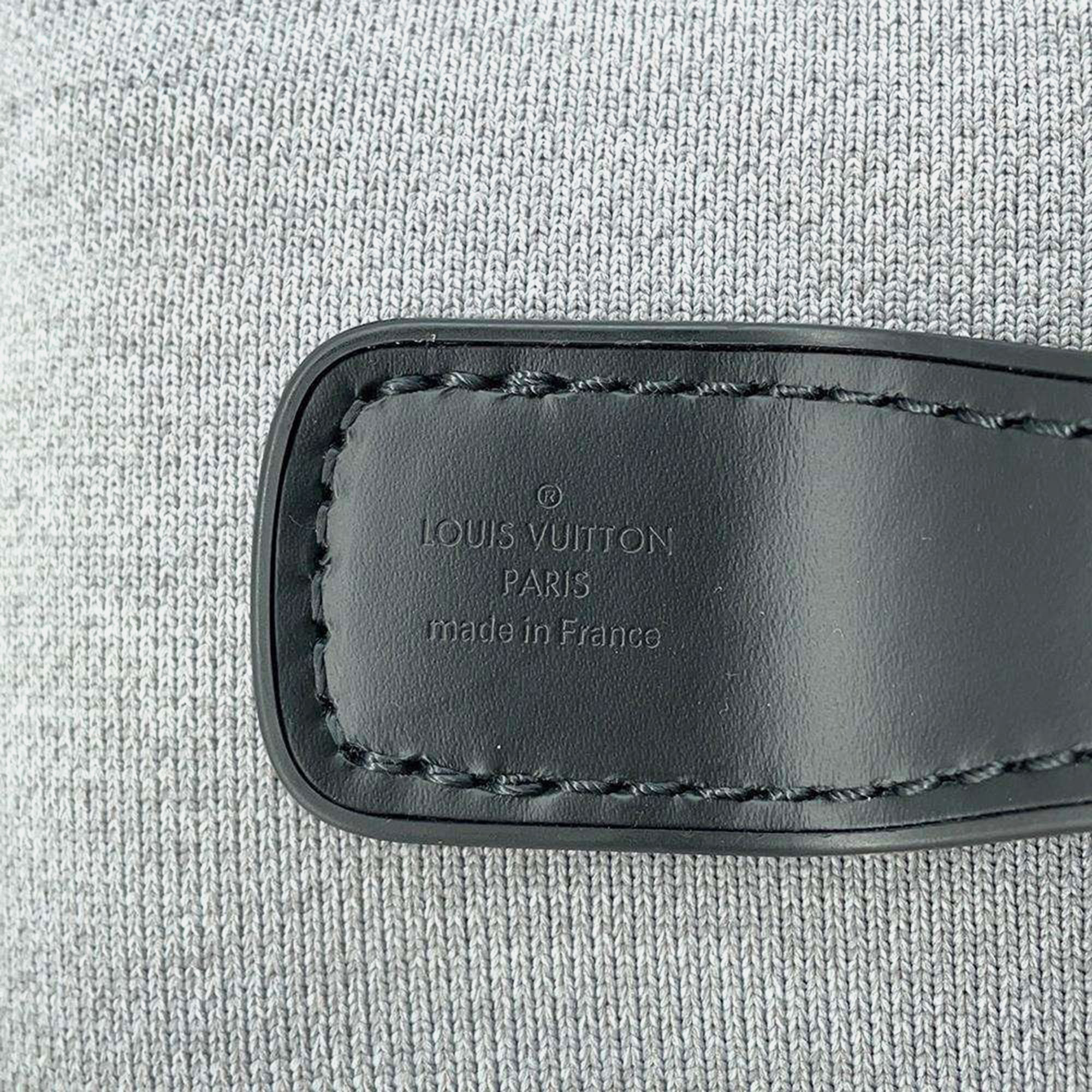 Louis Vuitton Gris Monogram Jacquard Horizon Software Knit Bag 11
