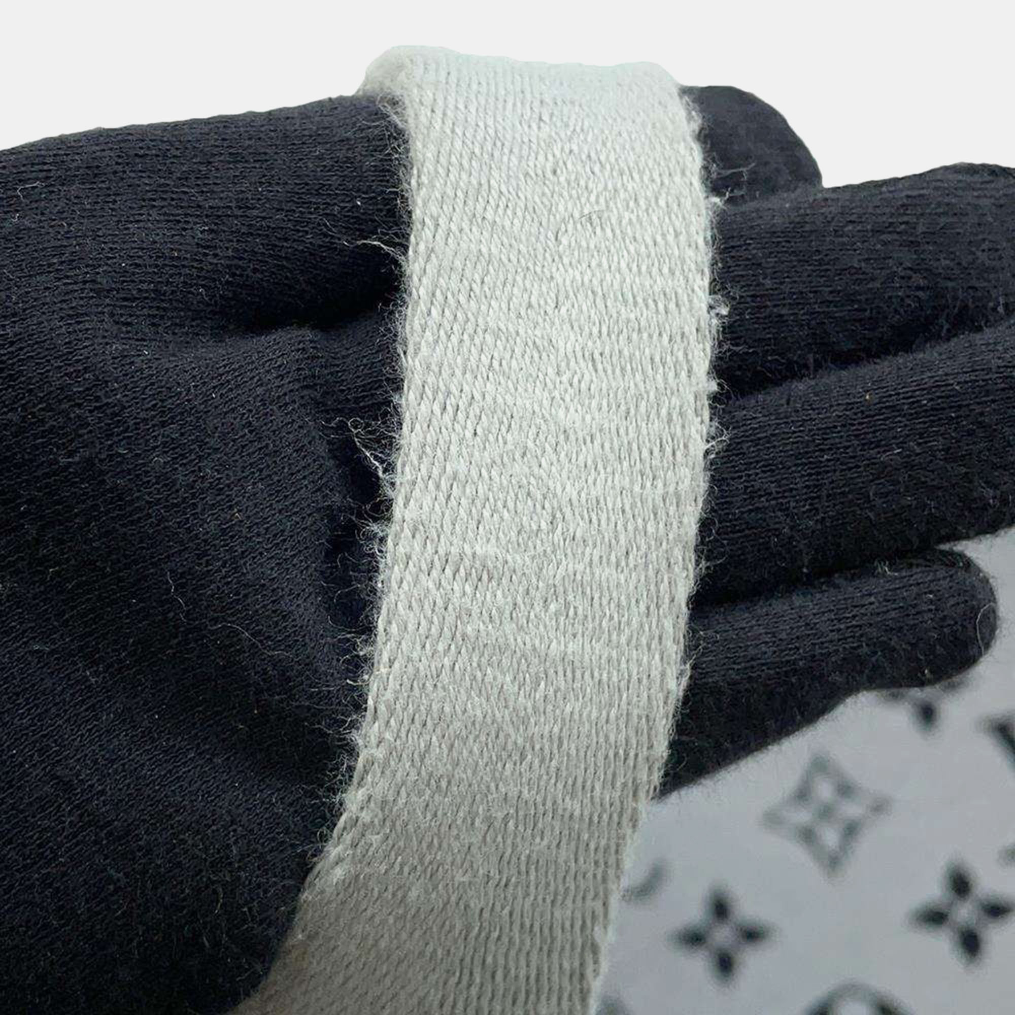 Louis Vuitton Gris Monogram Jacquard Horizon Software Knit Bag 3