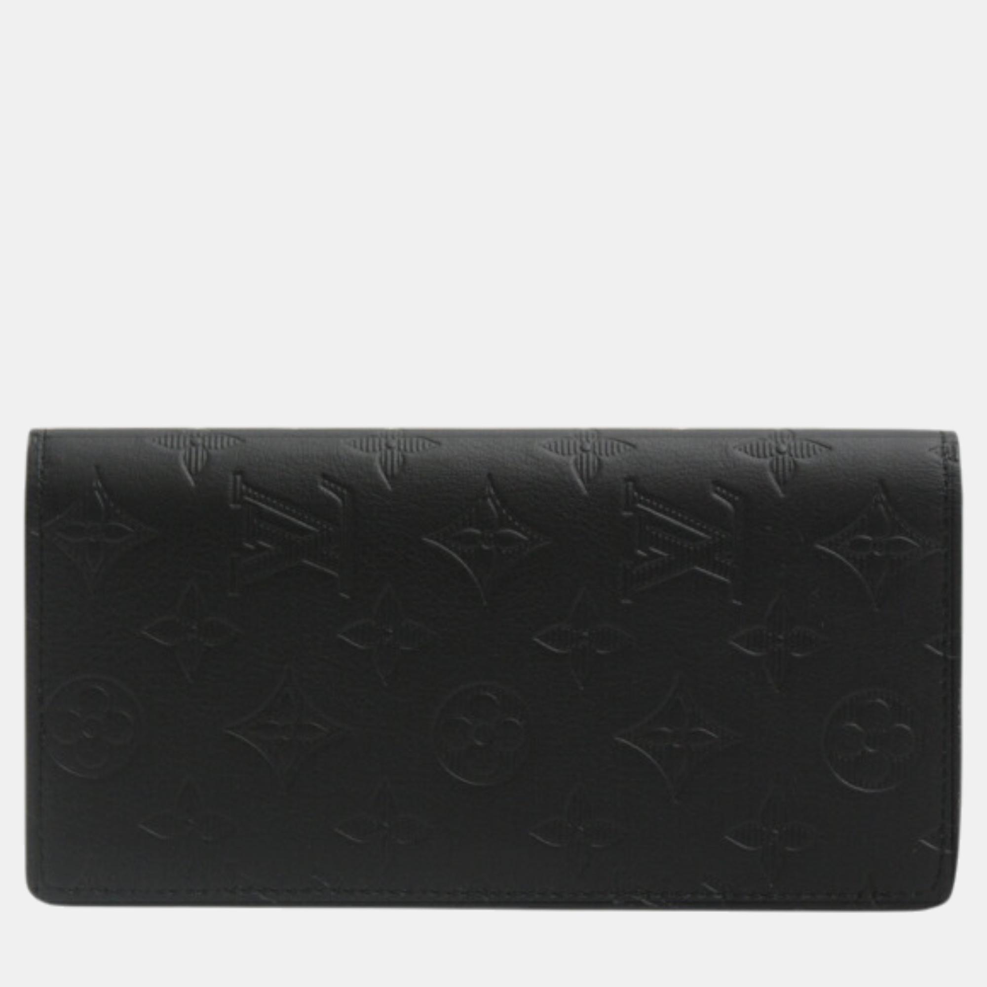 

Louis Vuitton Black Canvas Monogram Shadow Wallet