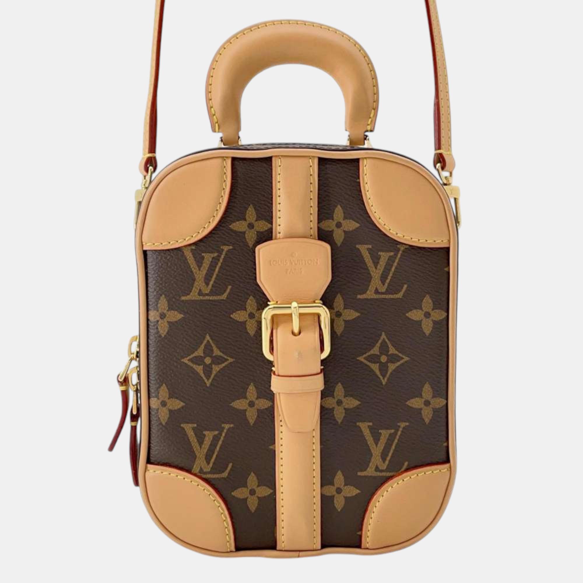 

Louis Vuitton Brown Monogram Varisette Vertical bag