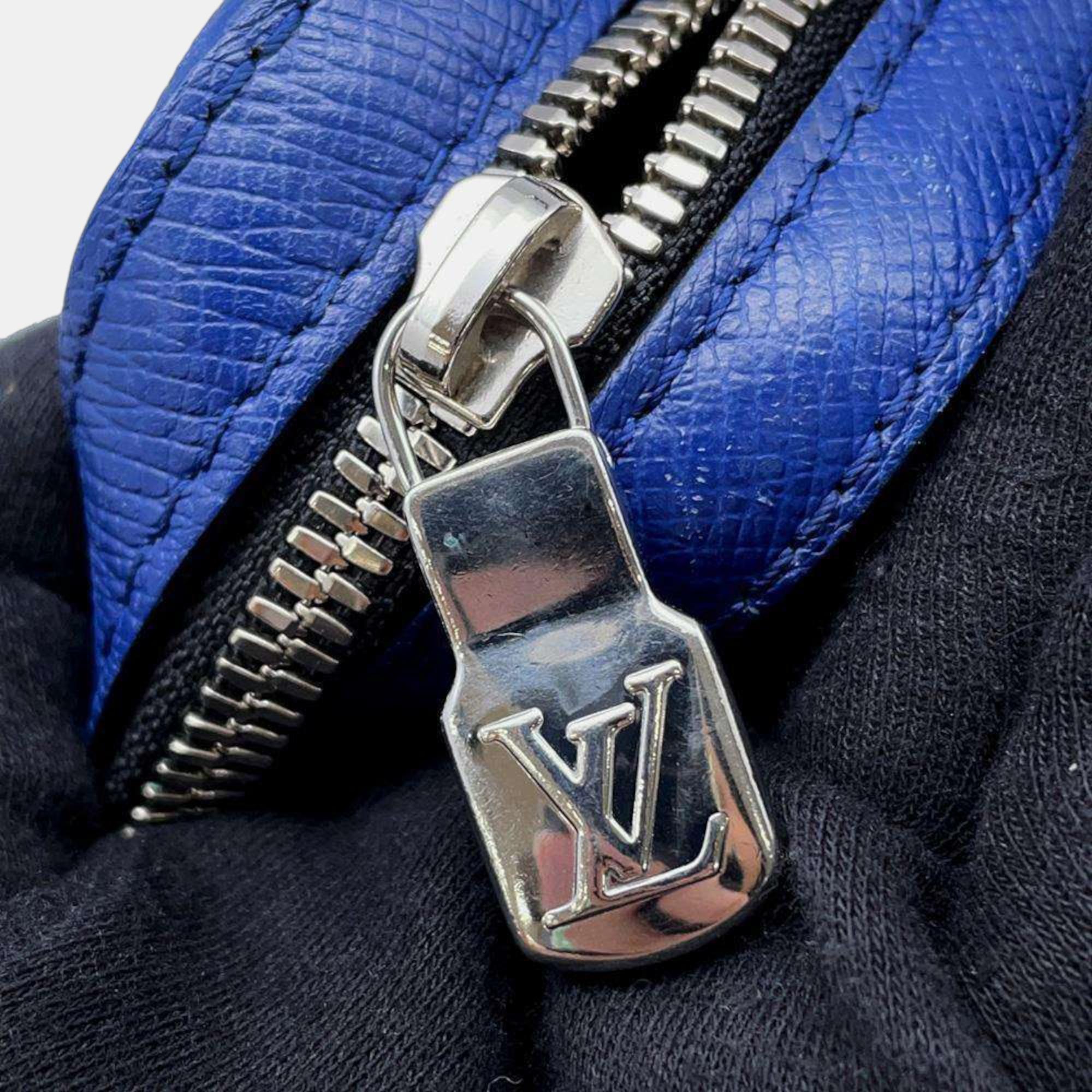 Louis Vuitton Cobalt Taigarama Monogram Trio Messenger bag 