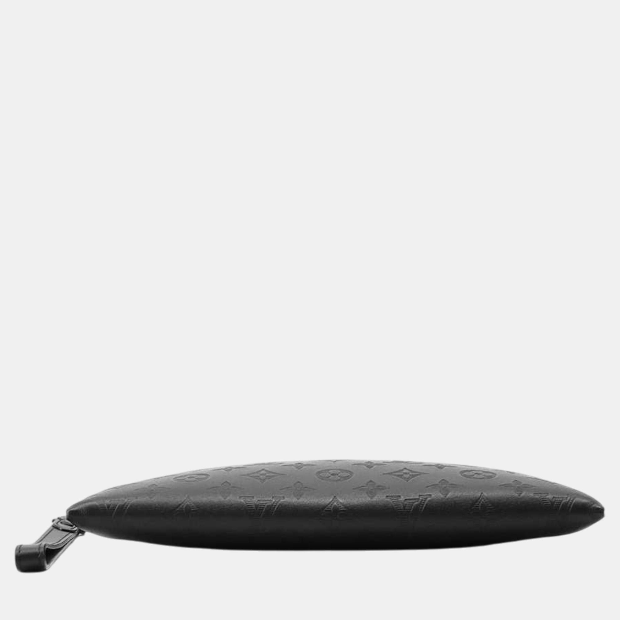 Louis Vuitton Noir Monogram Shadow Pochette To Go bag 