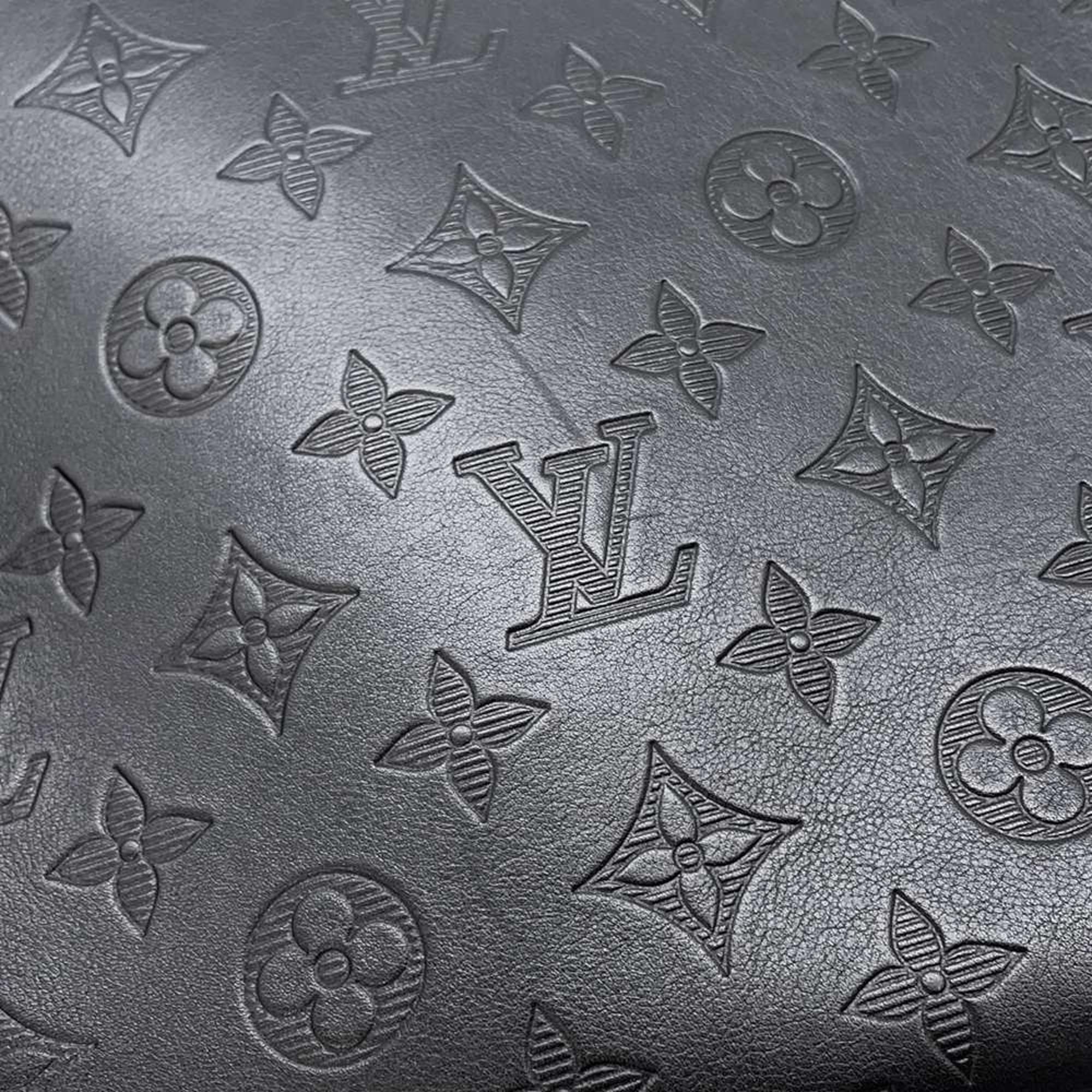 Louis Vuitton Noir Monogram Shadow Pochette To Go bag 