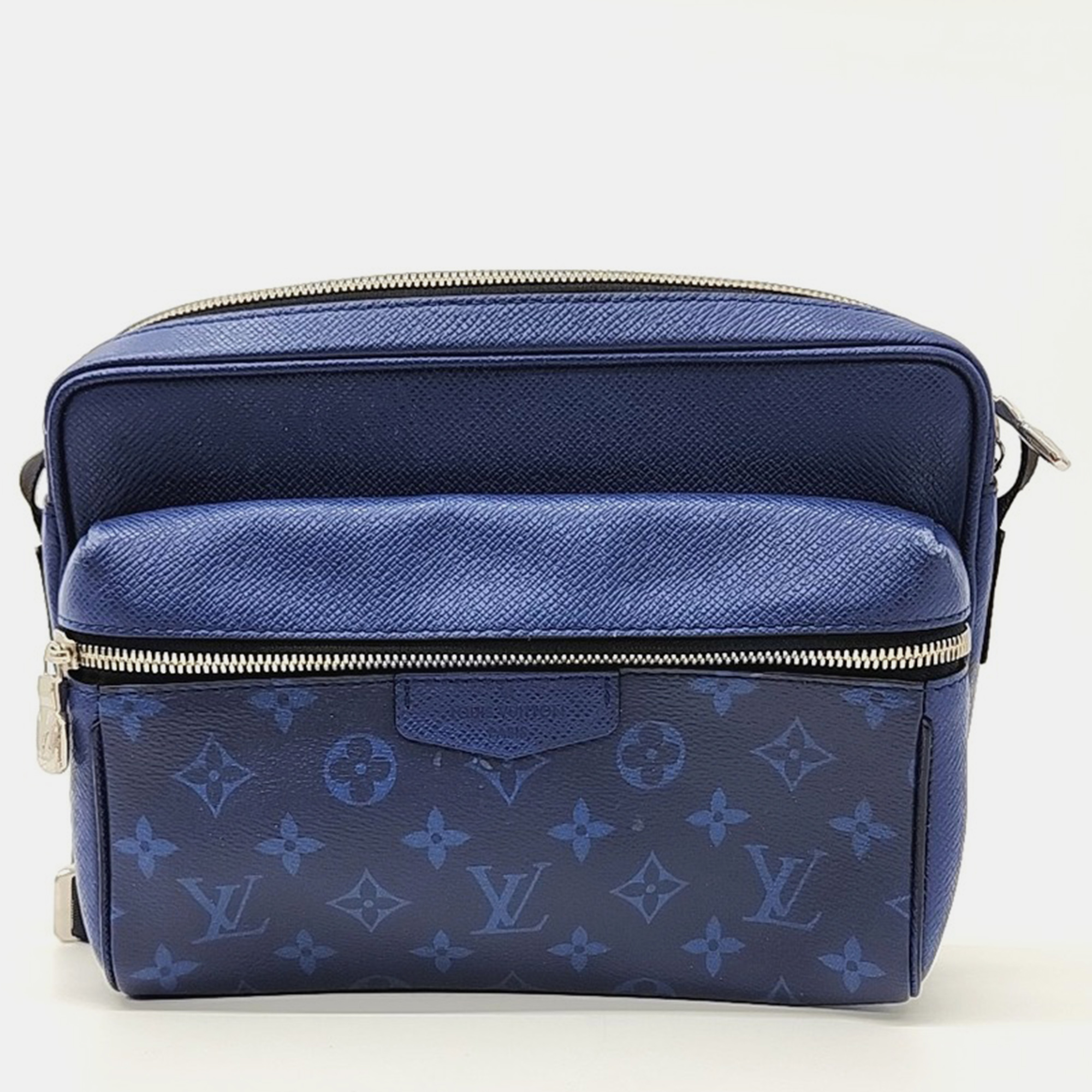 

Louis Vuitton Blue Coated Canvas Outdoor Messenger PM Bag