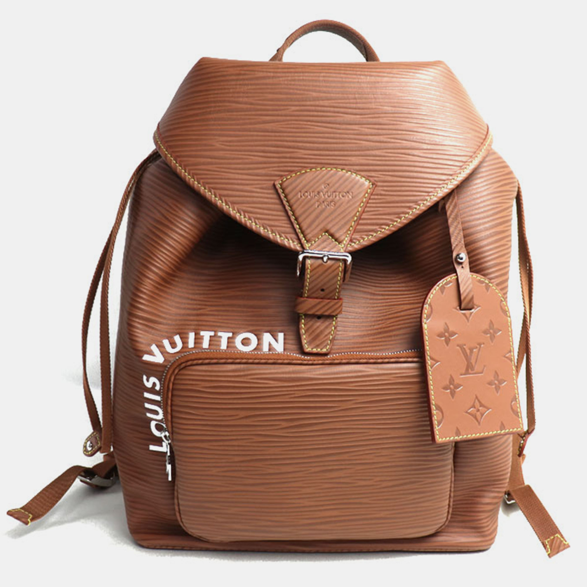 

Louis Vuitton Brown Epi Leather Montsouris Backpack