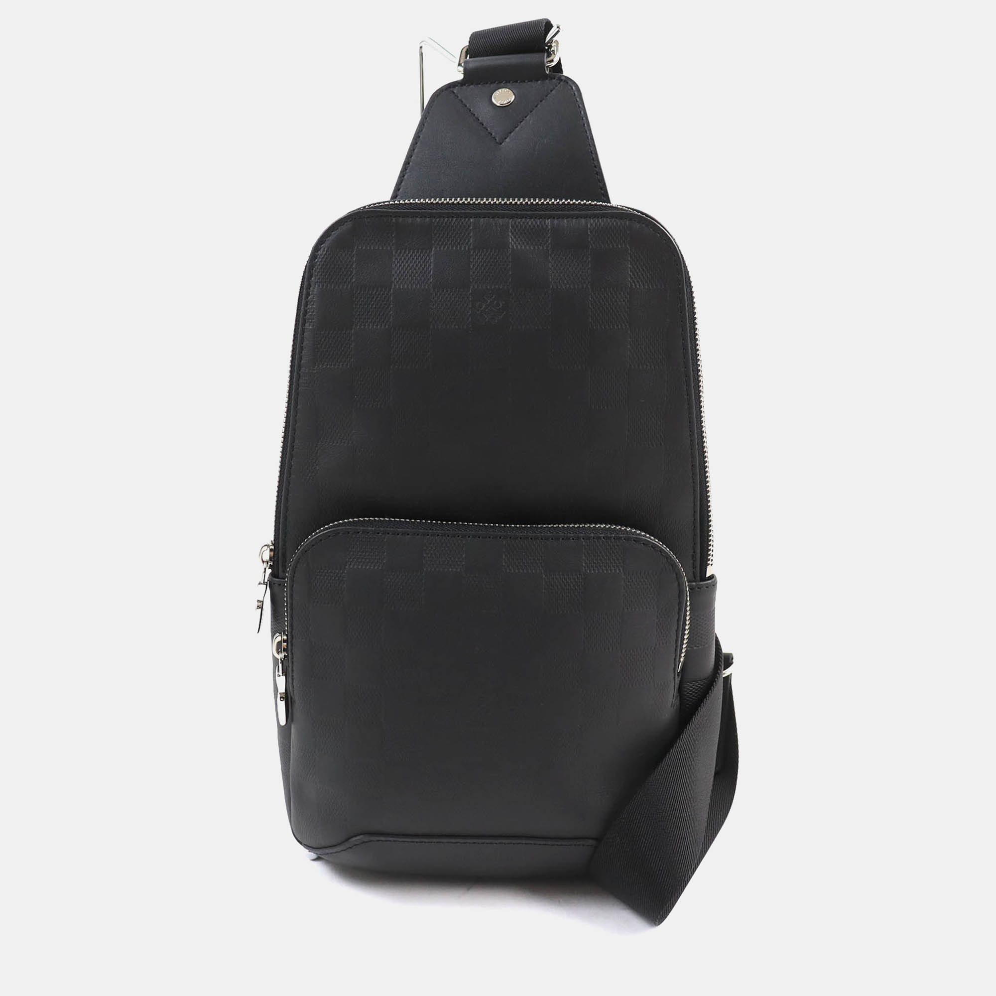 

Louis Vuitton Black Canvas Avenue Sling Bag