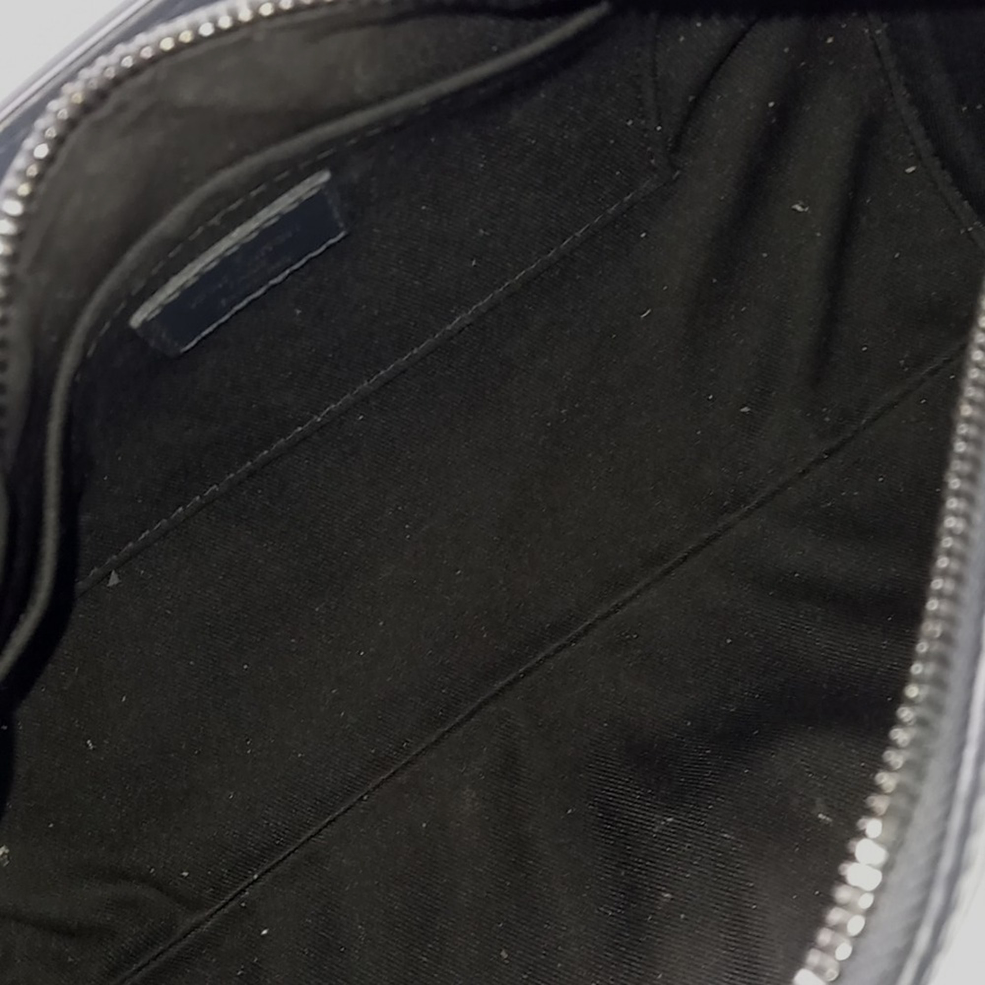 Louis Vuitton Multicolor Navy Blue Leather Soft Polochon Bag 