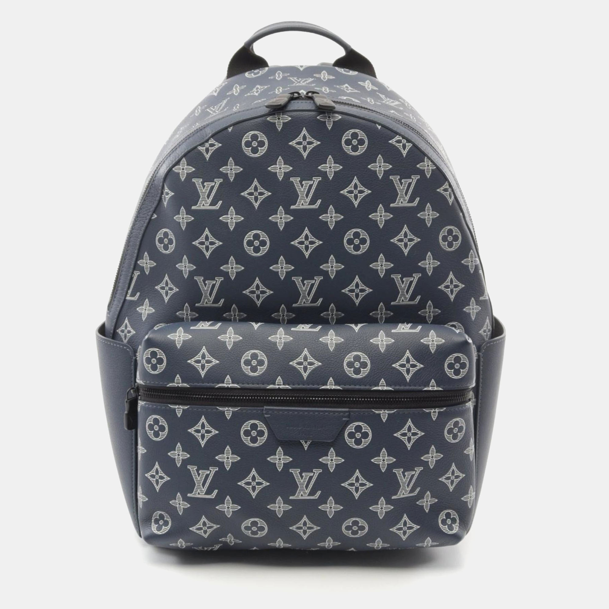 

Louis Vuitton Navy Monogram Canvas Discovery Backpack, Navy blue