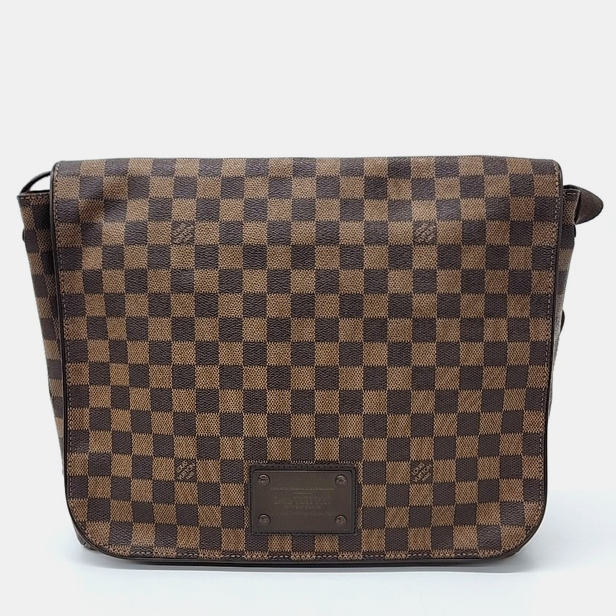 

Louis Vuitton Brown PVC Damier Brooklyn MM bag