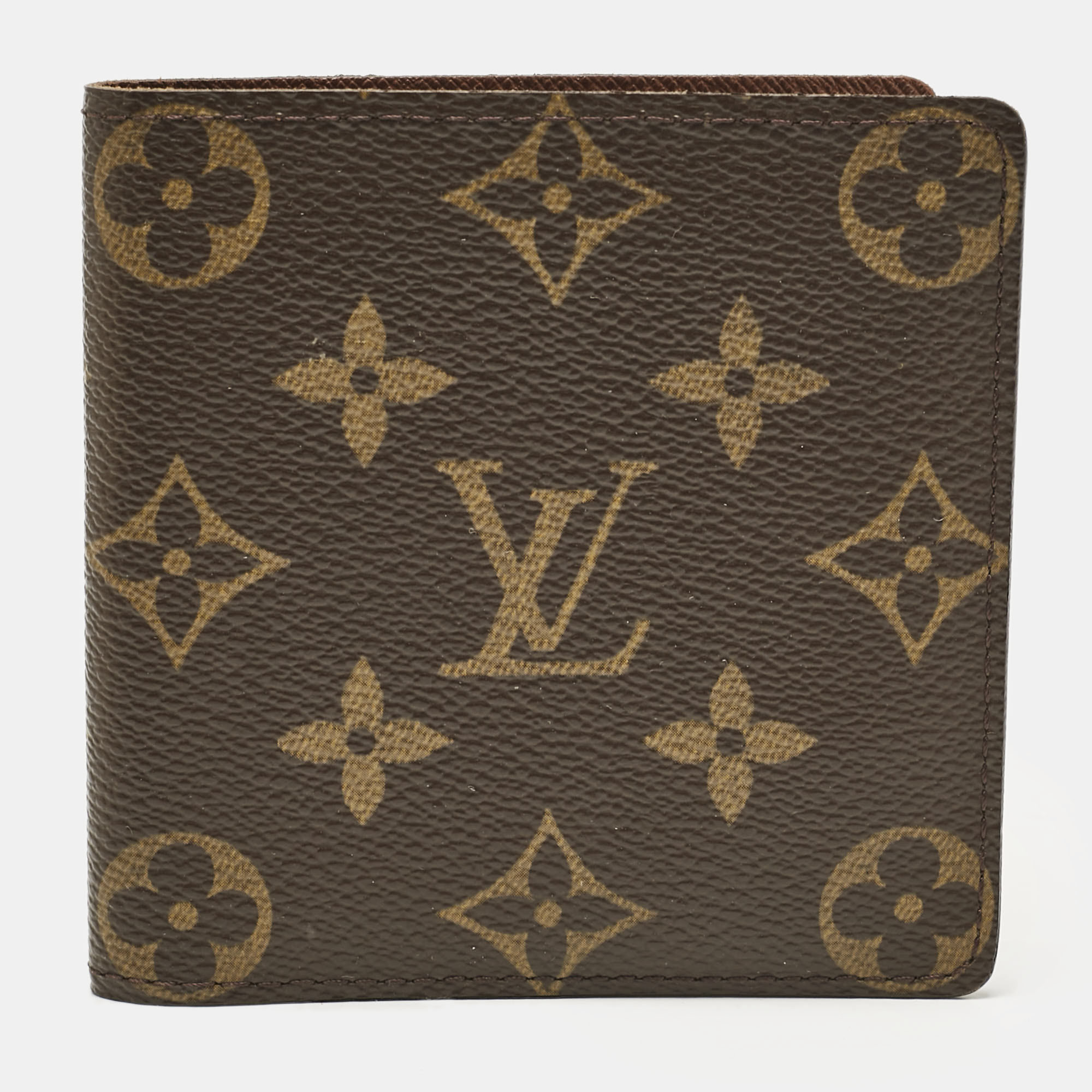 

Louis Vuitton Monogram Canvas Porte-Billets 6 Card Bifold Wallet, Brown