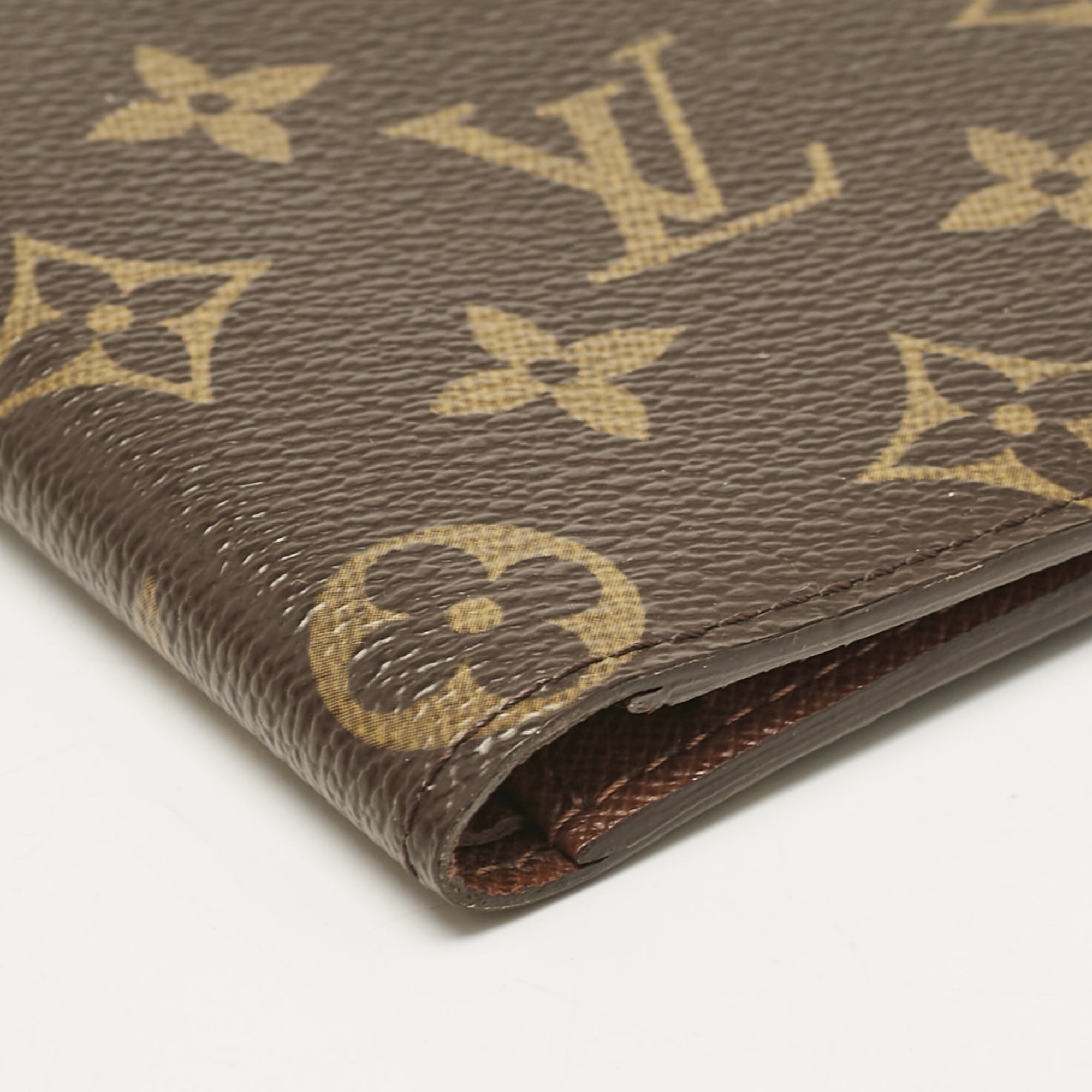 Louis Vuitton Monogram Canvas Porte-Billets 6 Card Bifold Wallet 