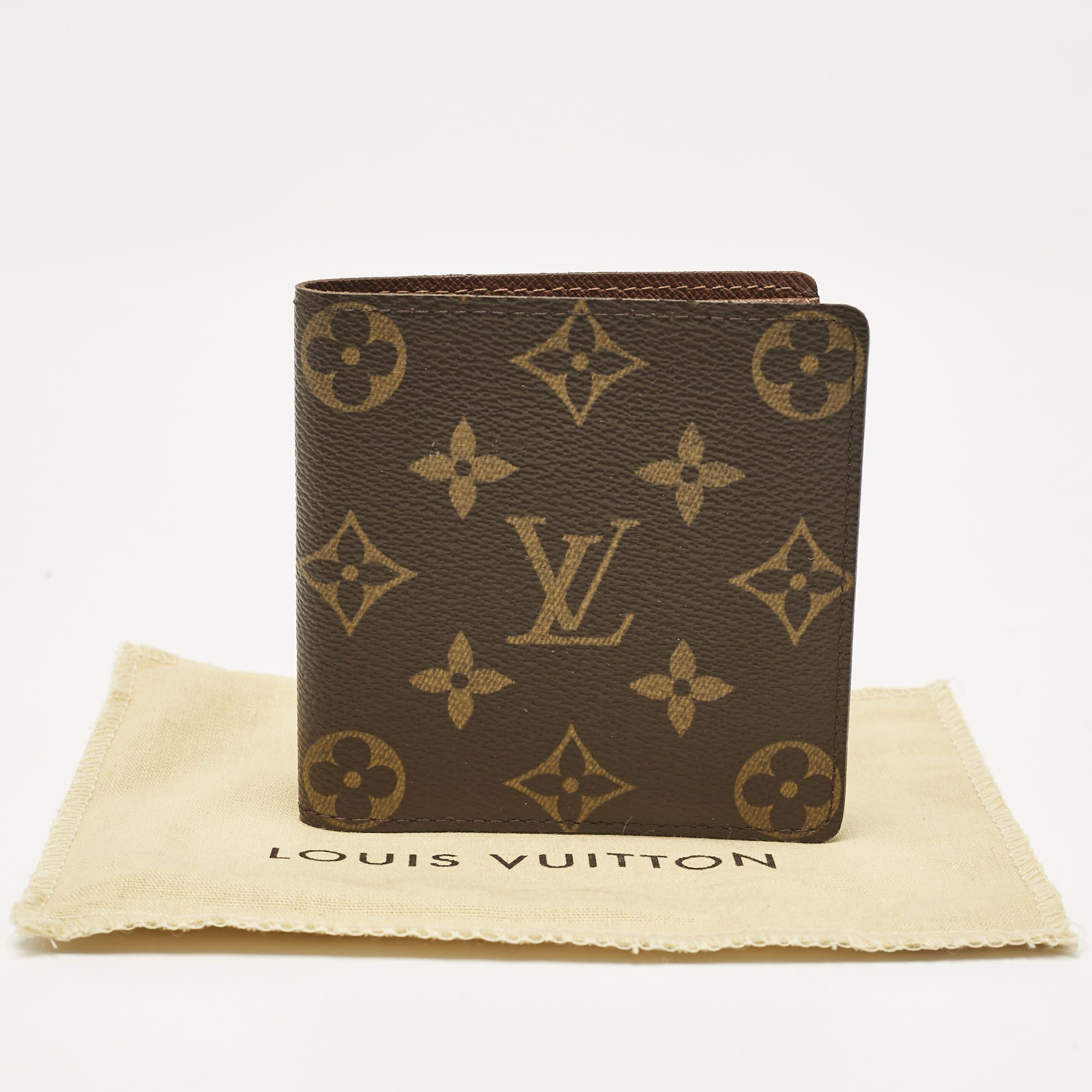 Louis Vuitton Monogram Canvas Porte-Billets 6 Card Bifold Wallet 