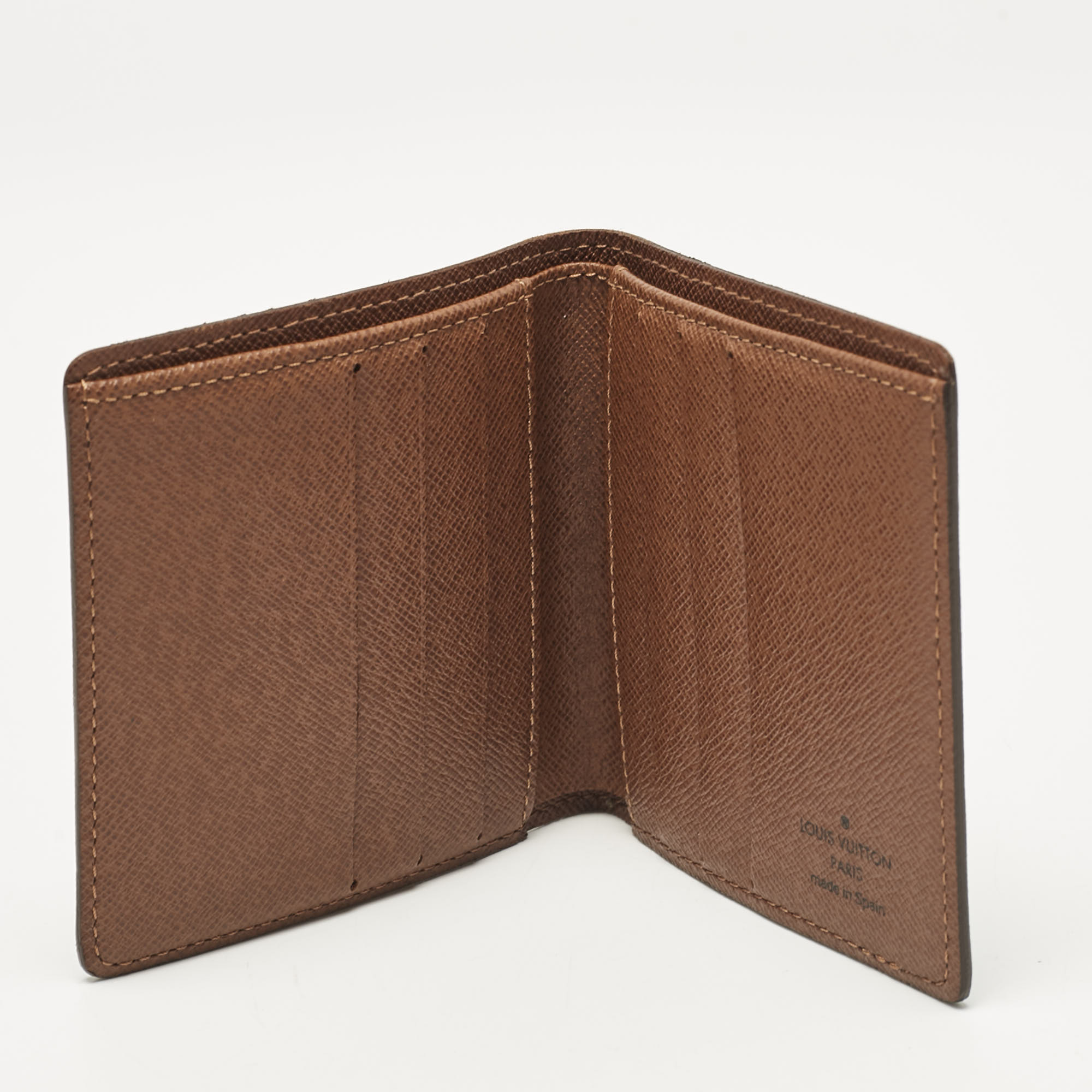 Louis Vuitton Monogram Canvas Porte-Billets 6 Card Bifold Wallet 
