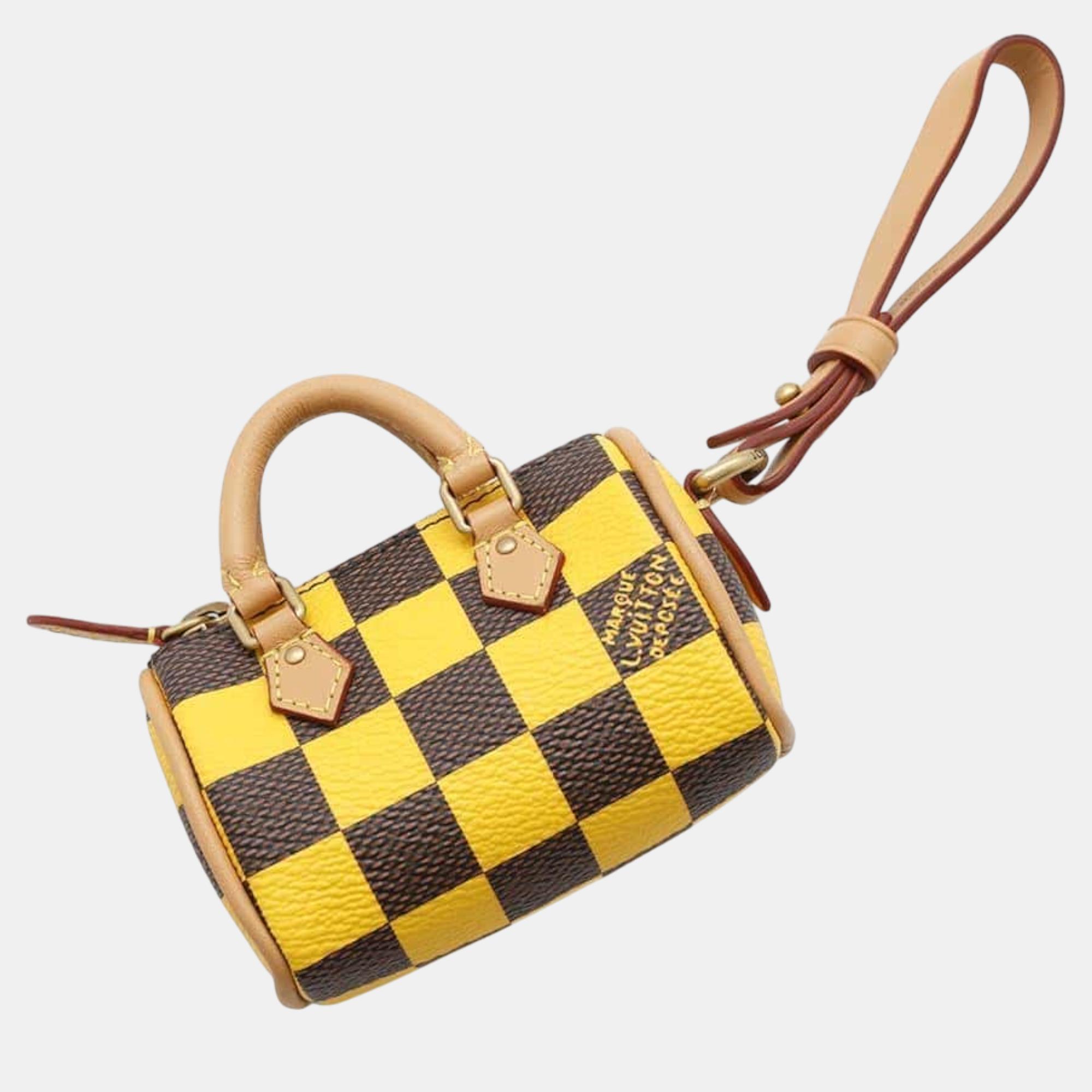 

Louis Vuitton Pouch Mini Speedy Yellow/Brown Damier Pop