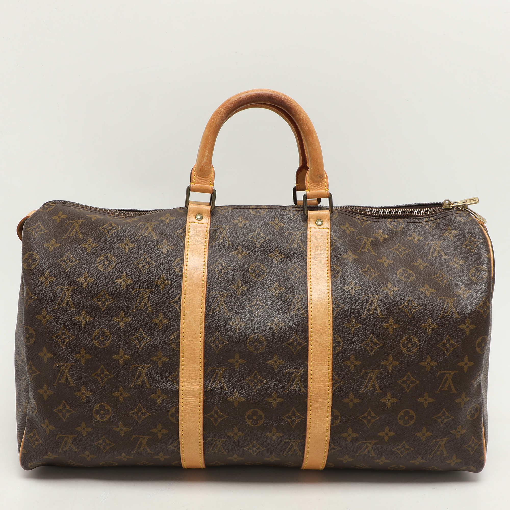 

Louis Vuitton Monogram Canvas Keepall 50 Bag, Brown