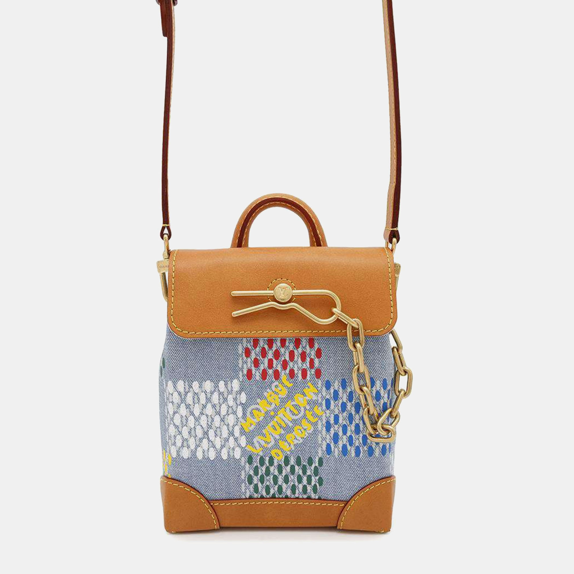 

Louis Vuitton Multicolor Lv Birds Damier Denim Nano Steamer