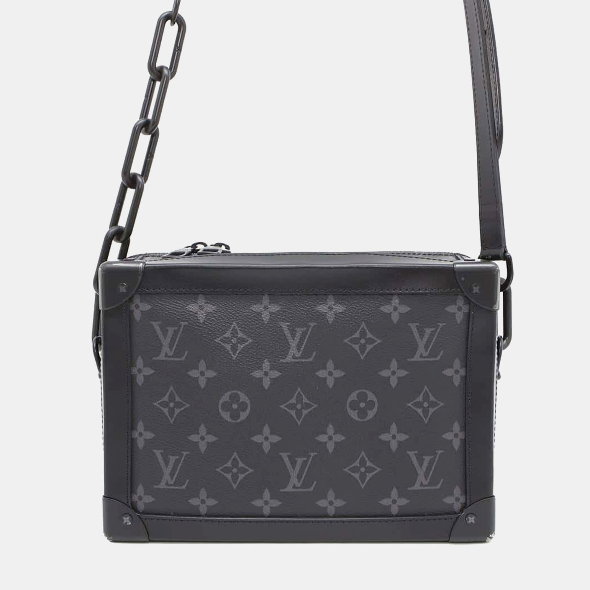 

Louis Vuitton Noir Monogram Eclipse Soft Trunk, Black