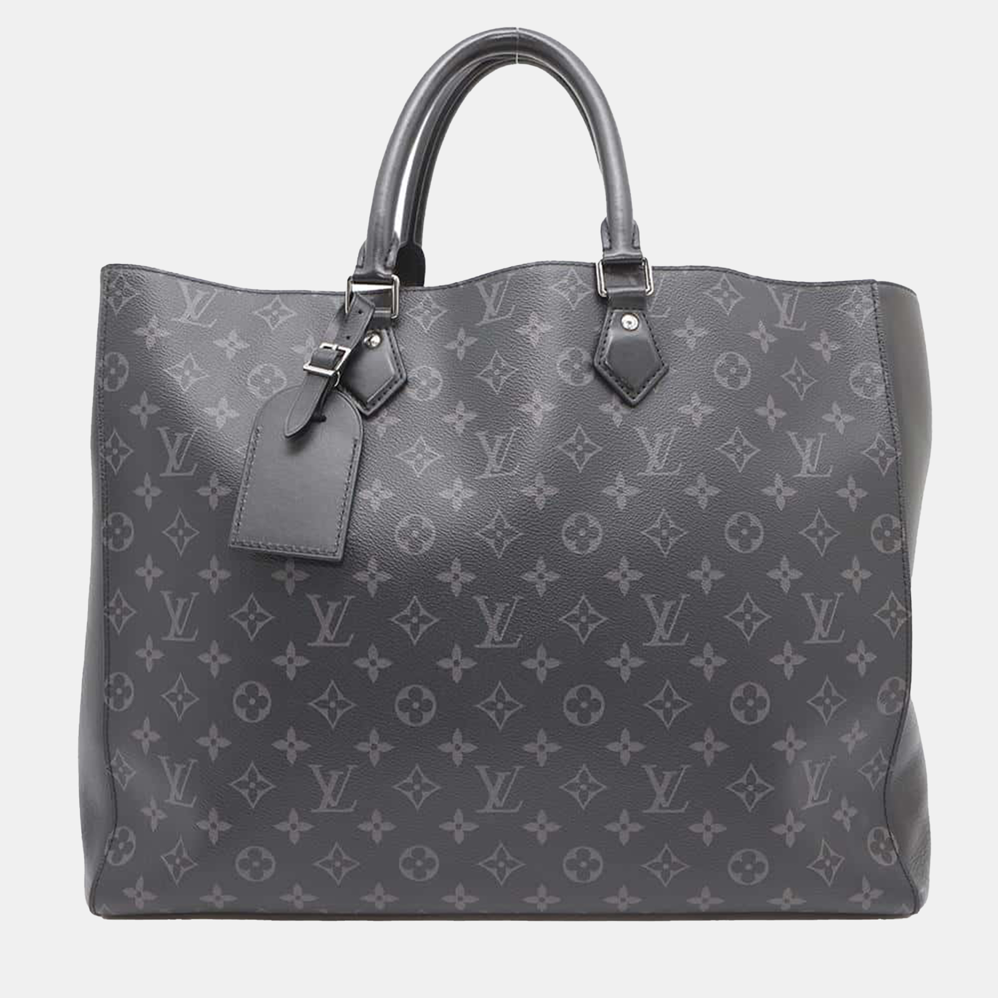 

Louis Vuitton Noir Monogram Eclipse Grand Sac, Black
