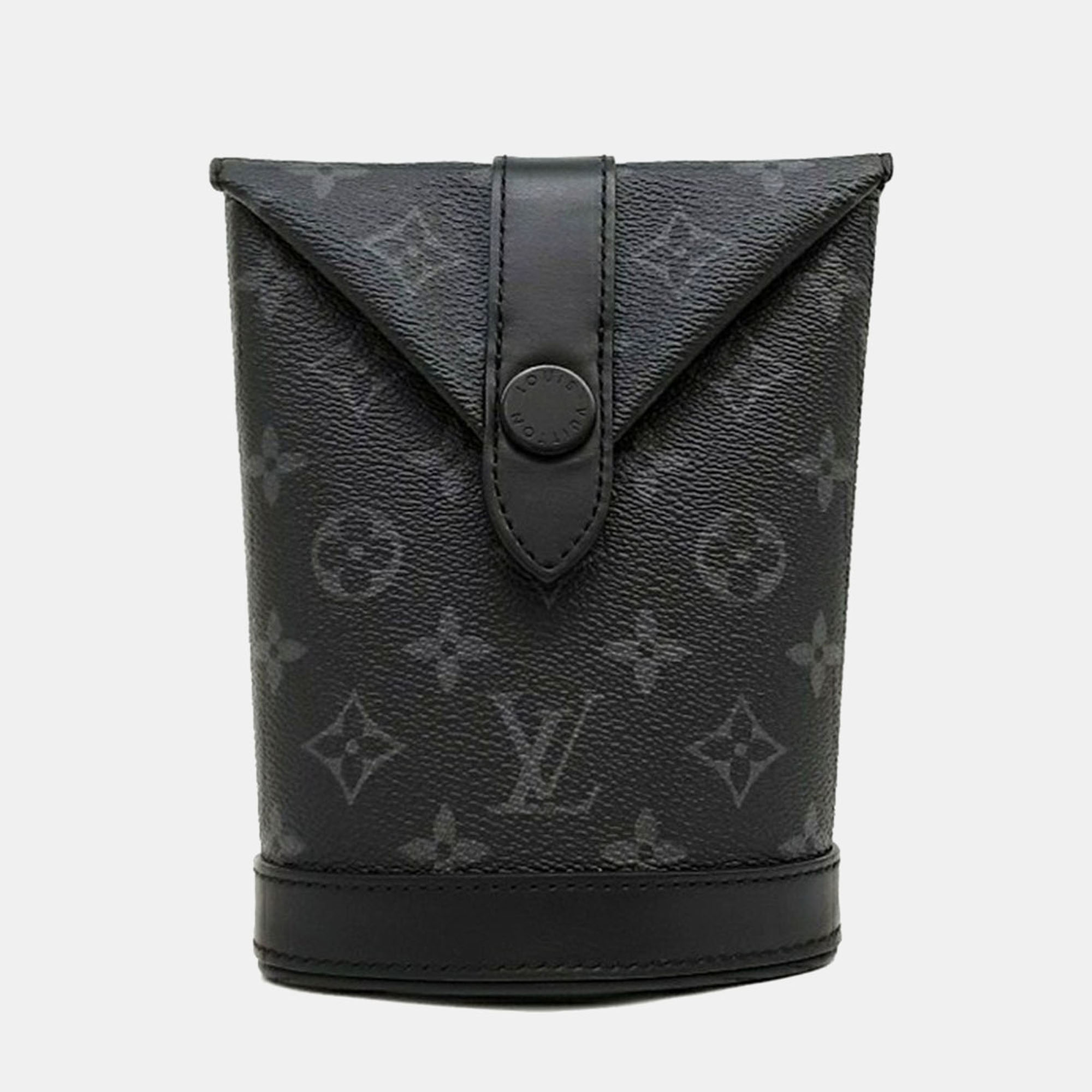 

Louis Vuitton Black PVC Eclipse Envelope Pouch Bag