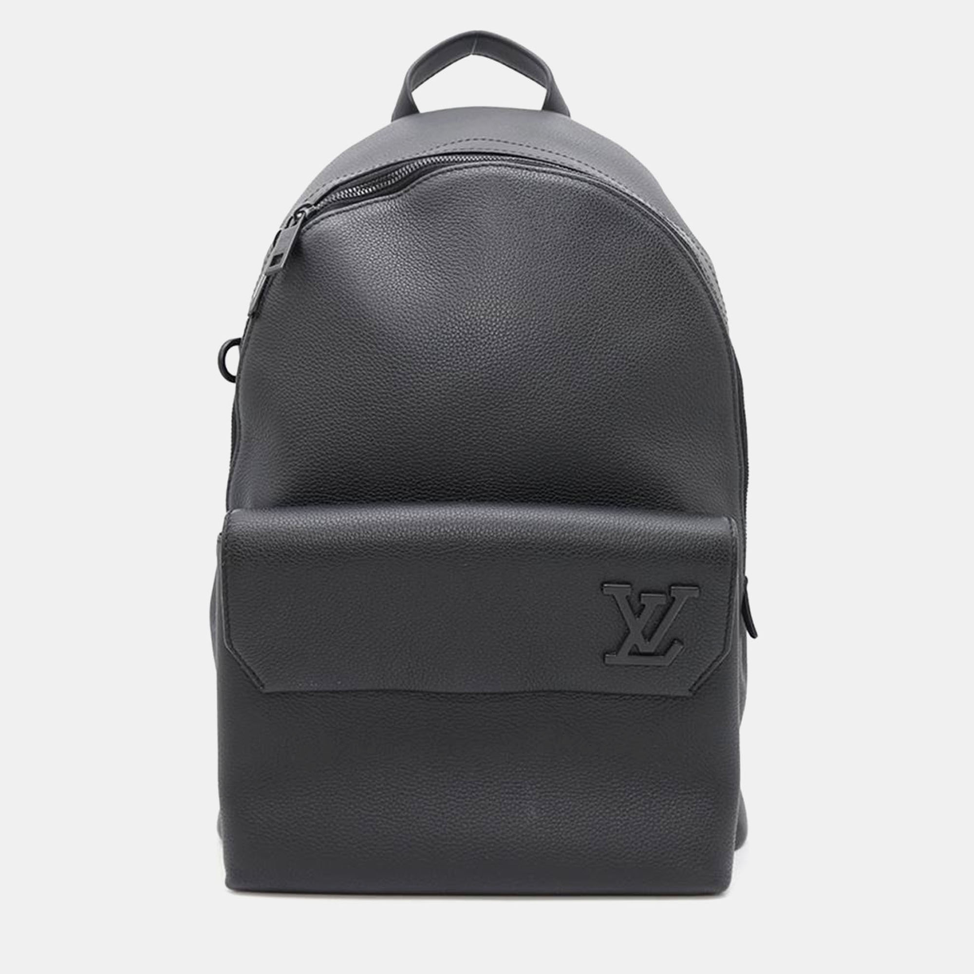 

Louis Vuitton Takeoff/Backpack Noir Grain Leather, Black