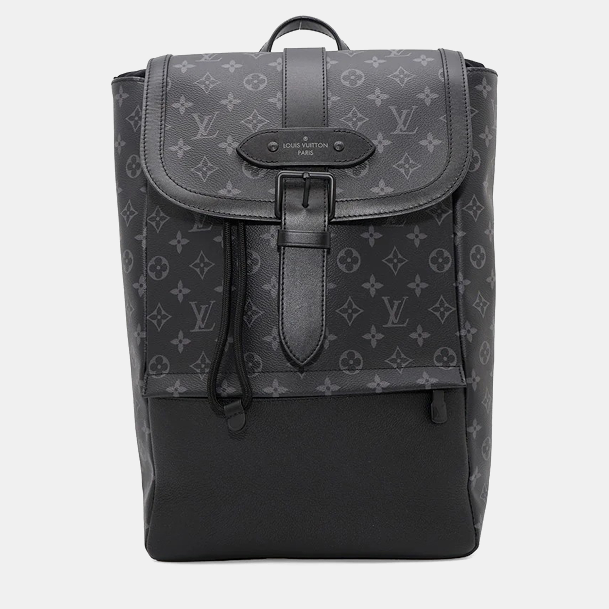 

Louis Vuitton Saumur Backpack Noir Monogram Eclipse, Black