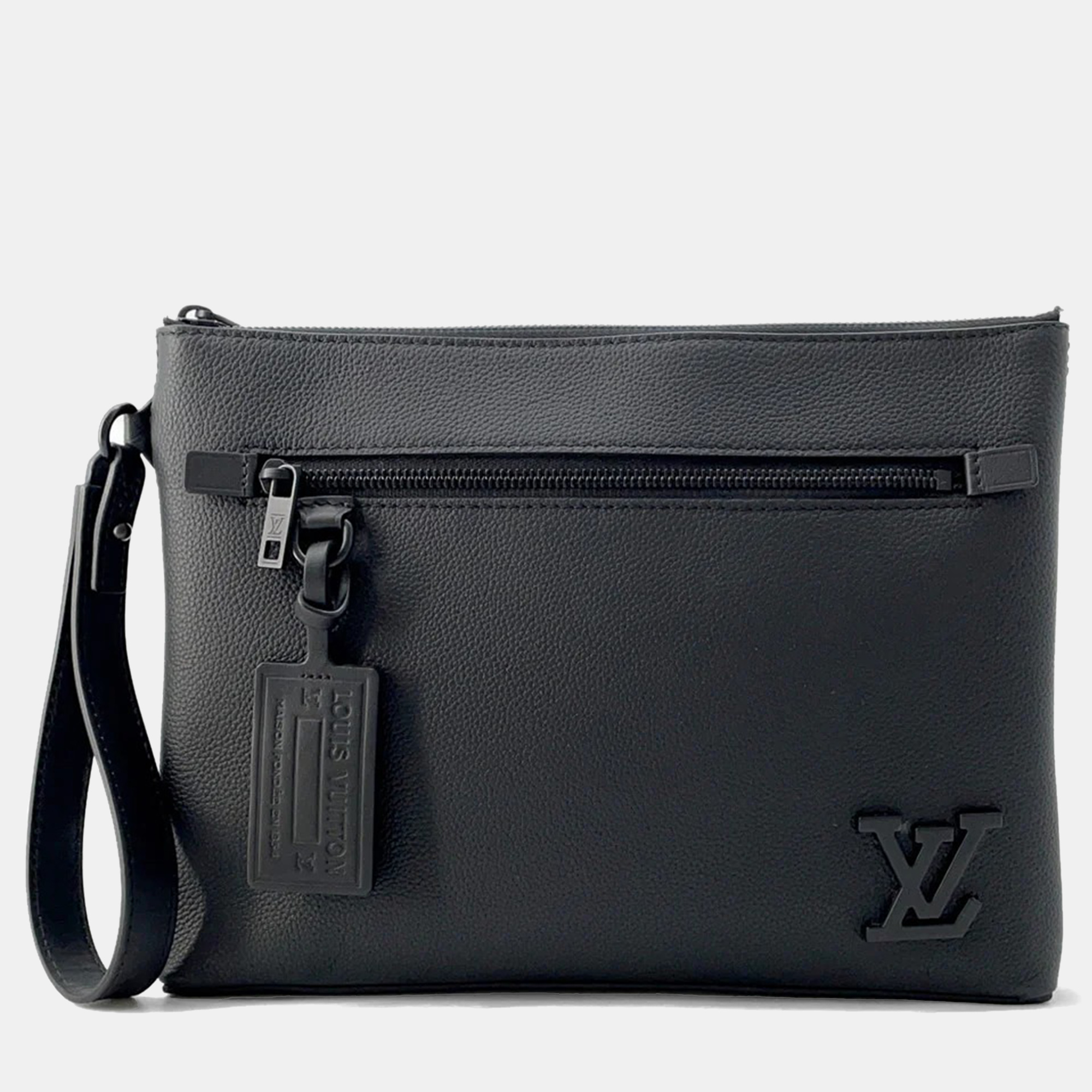 

Louis Vuitton Take Off Pouch Noir Grain Leather, Black