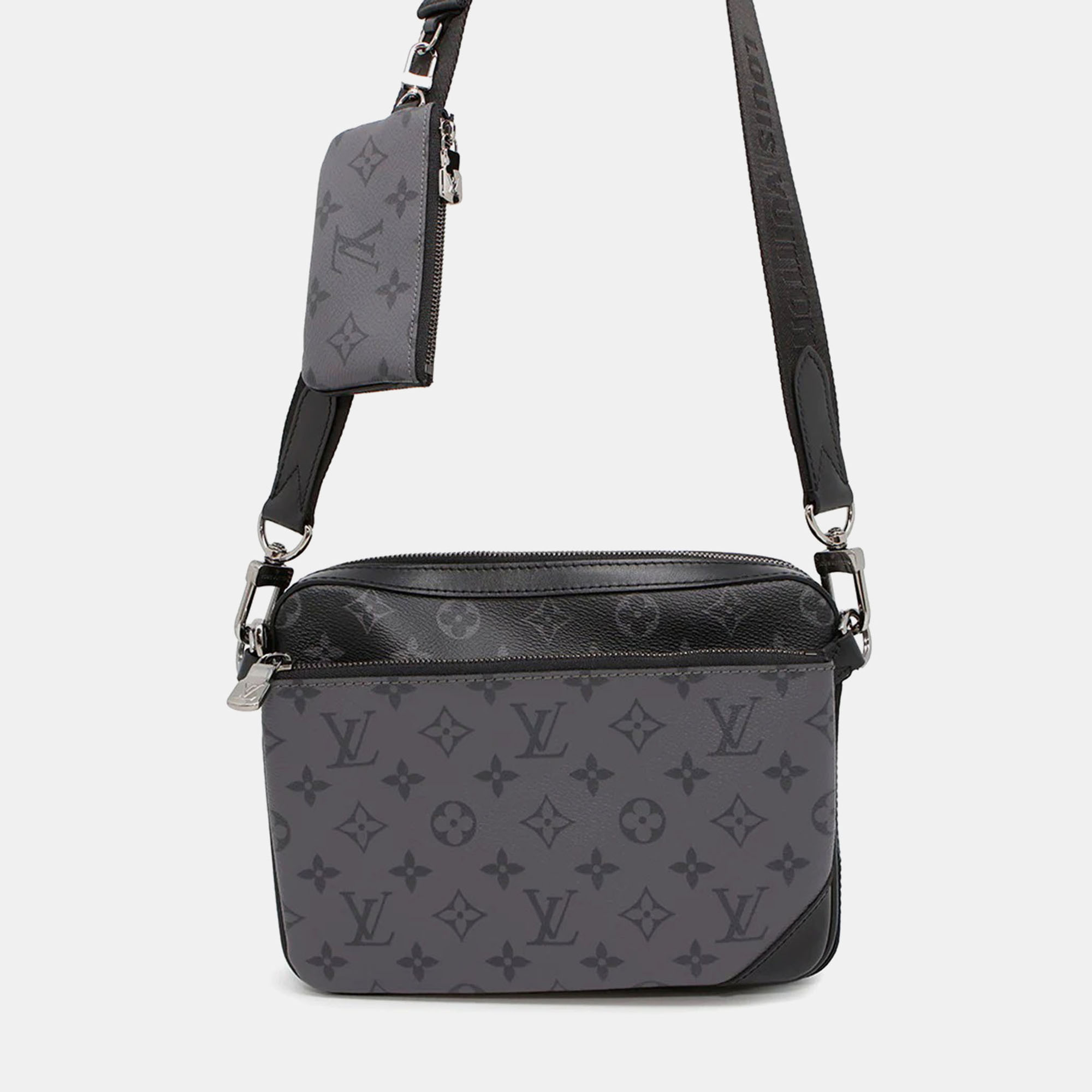 

Louis Vuitton Trio Messenger Noir Monogram Eclipse Monogram Eclipse Reverse, Black