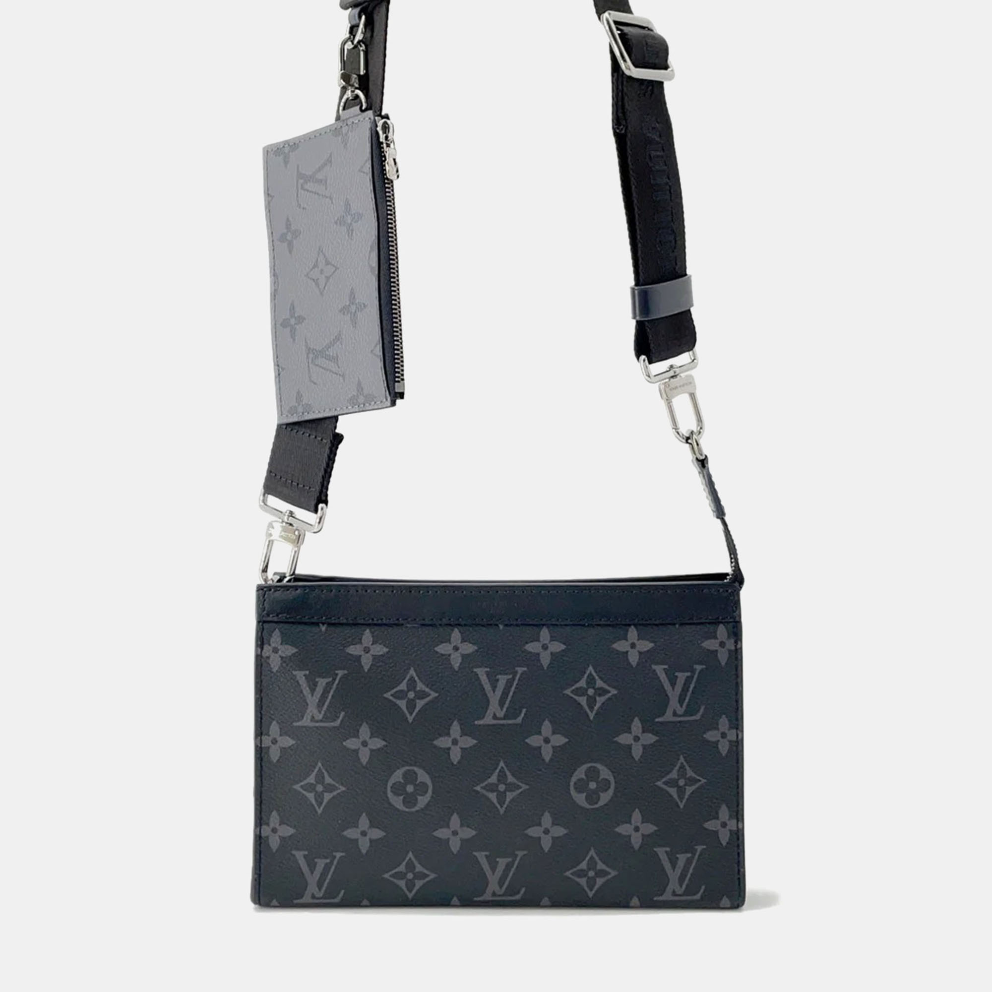

Louis Vuitton Gaston Wearable Wallet Noirm81124 Monogram Eclipse Reverse, Black