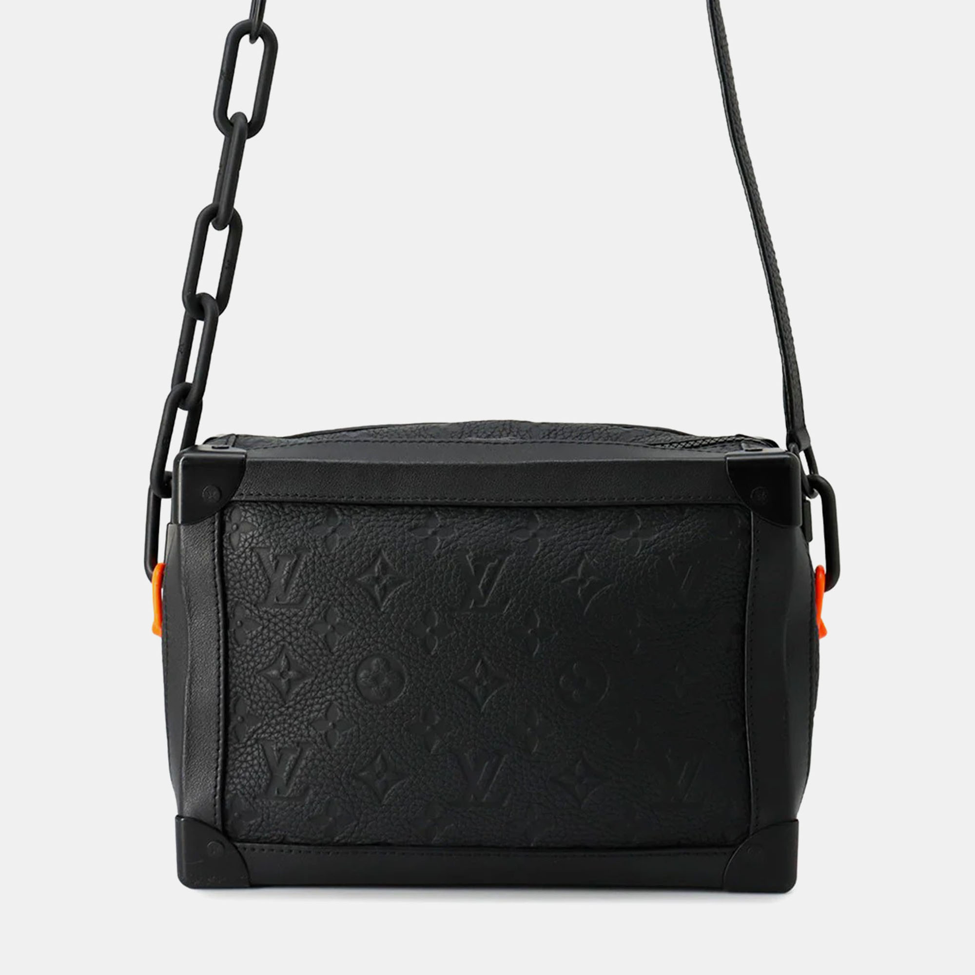 

Louis Vuitton Soft Trunk Monogram Noir Taurillon Leather Crossbody Bag, Black