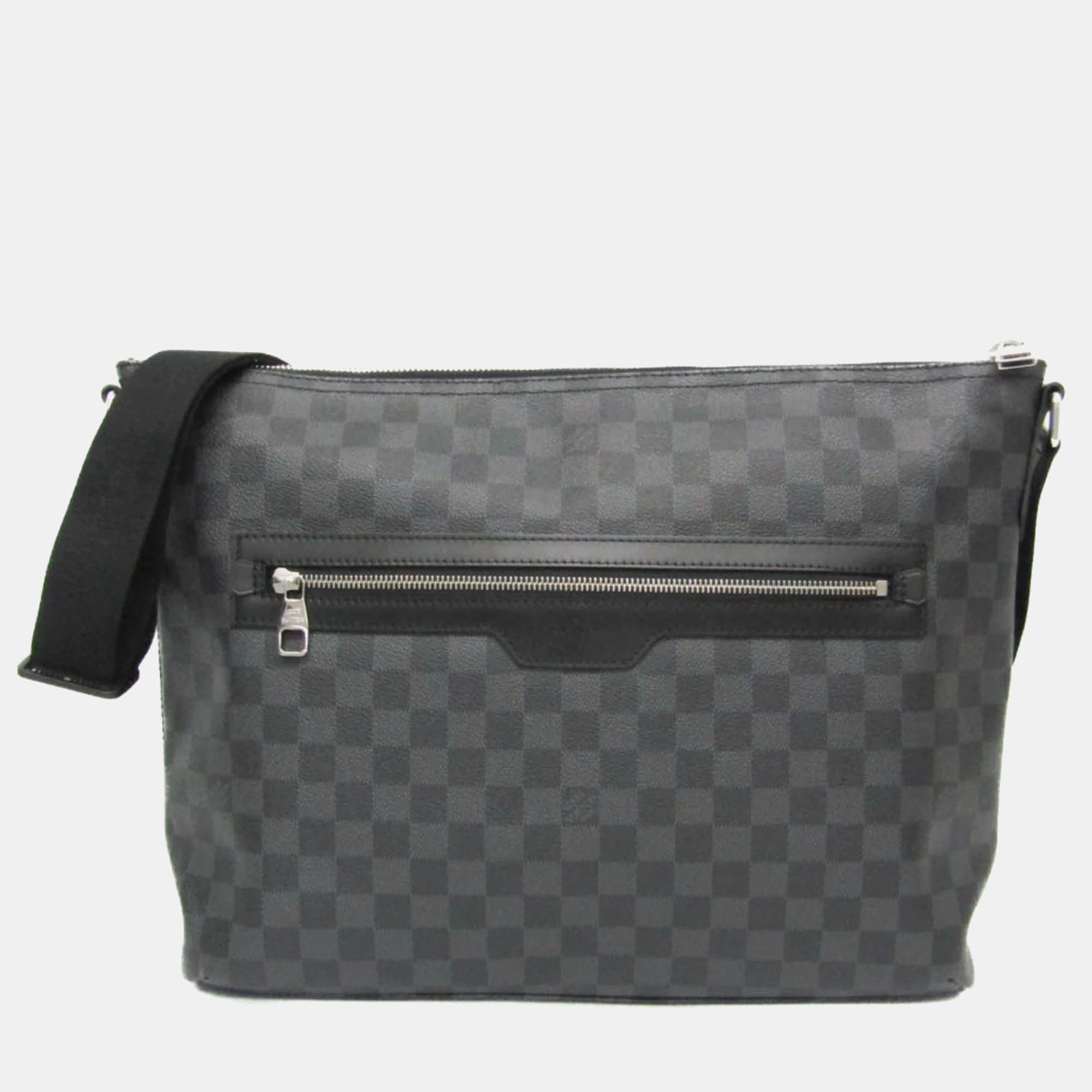

Louis Vuitton Mick MM Damier Graphite Coated Canvas Shoulder Bag, Black
