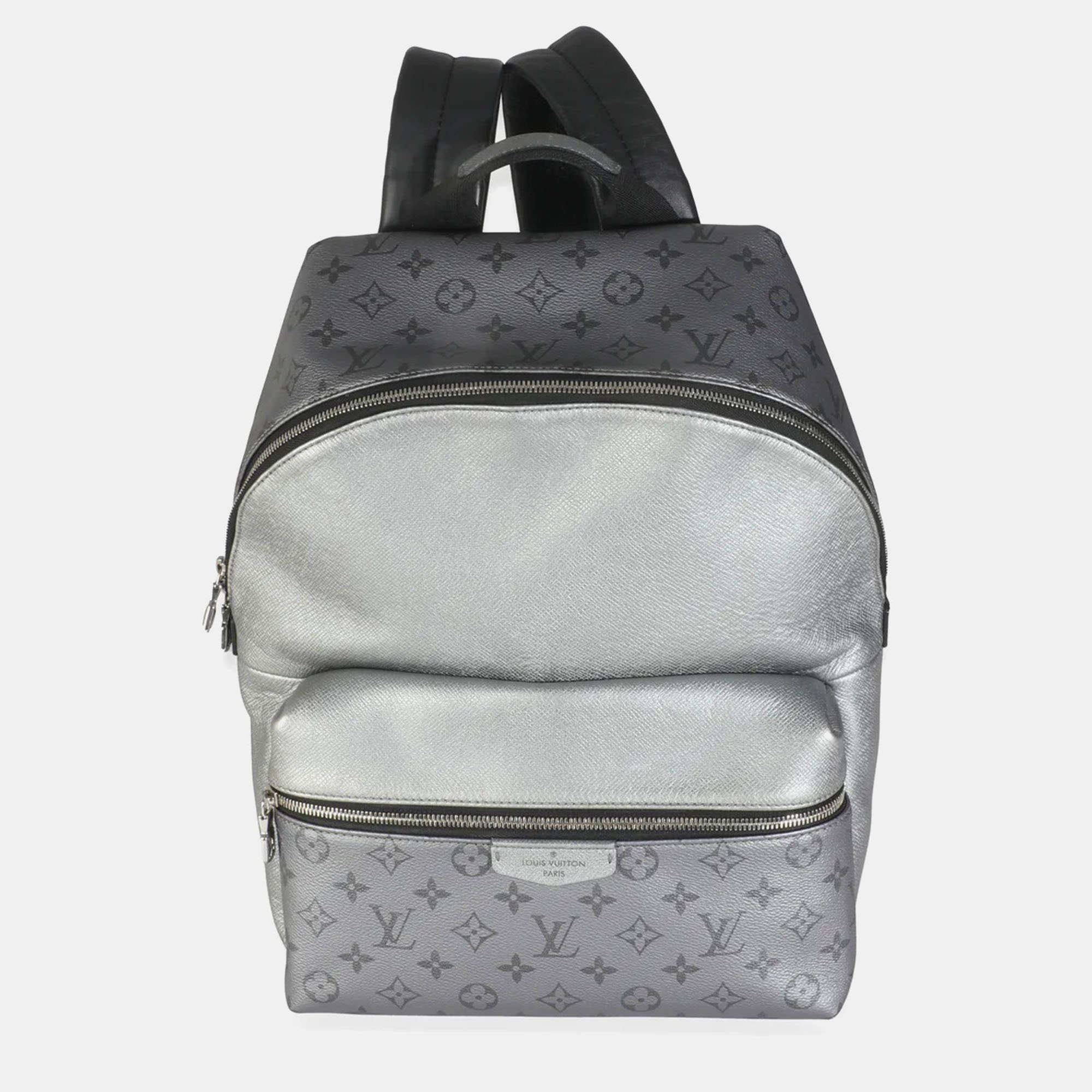 

Louis Vuitton Silver Monogram Canvas Discovery Backpack, Grey