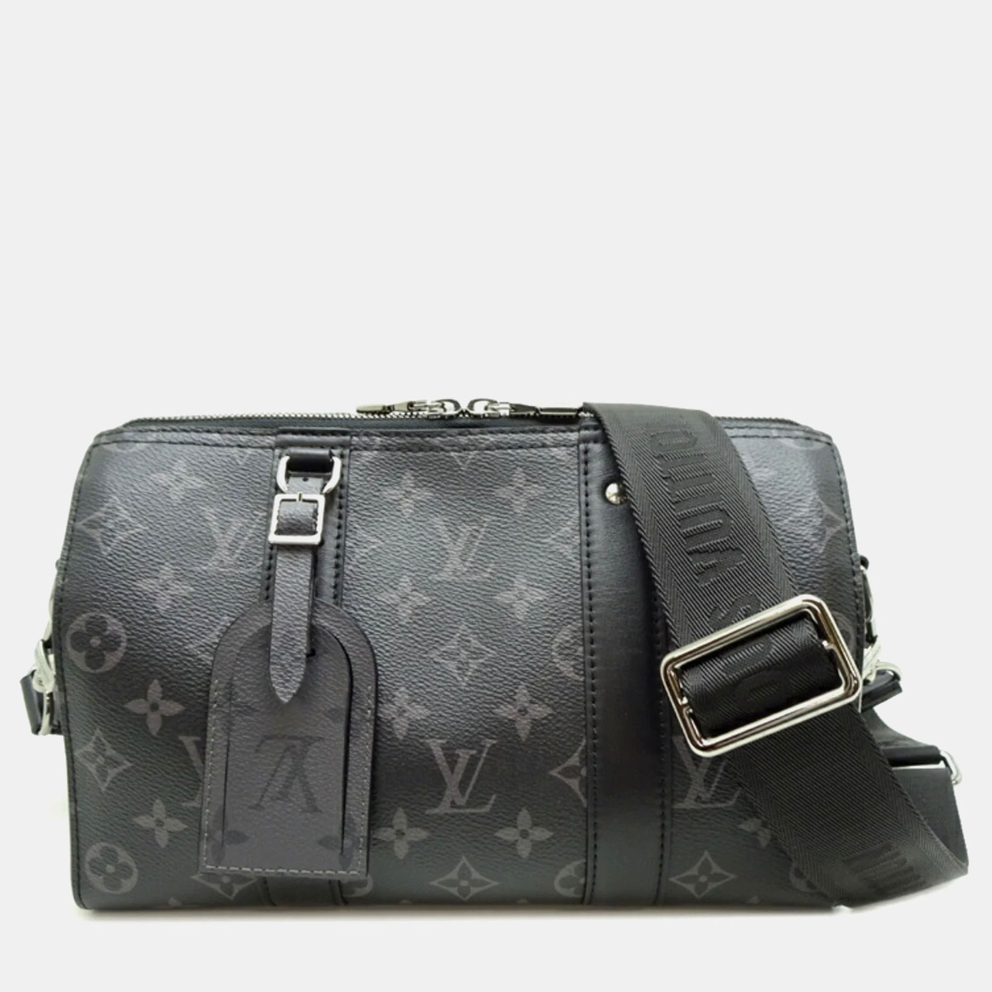 

Louis Vuitton City Keepall Monogram Eclipse Black Canvas Shoulder Bag