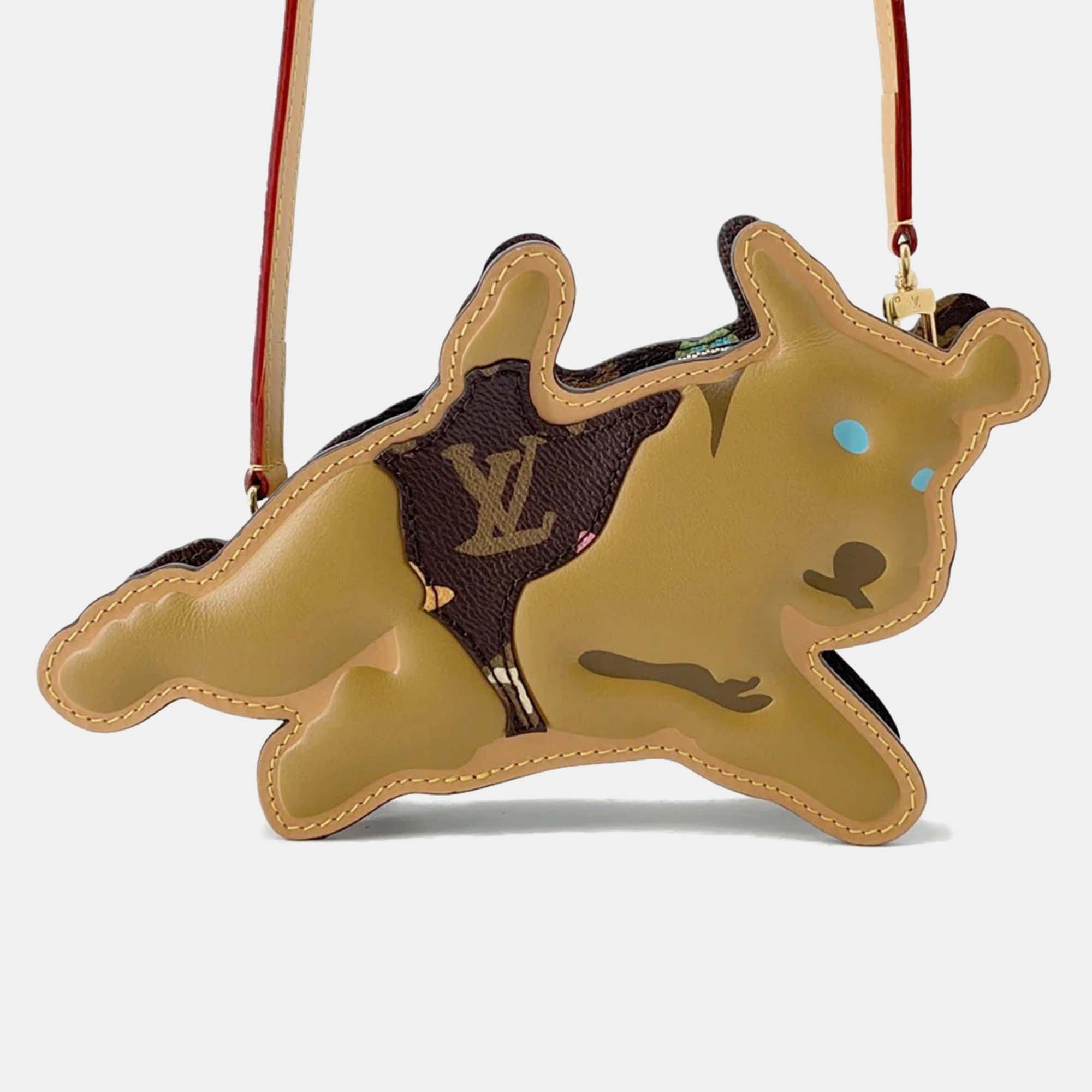 

Louis Vuitton Dog on Strap Brown Monogram Canvas Crossbody Bag