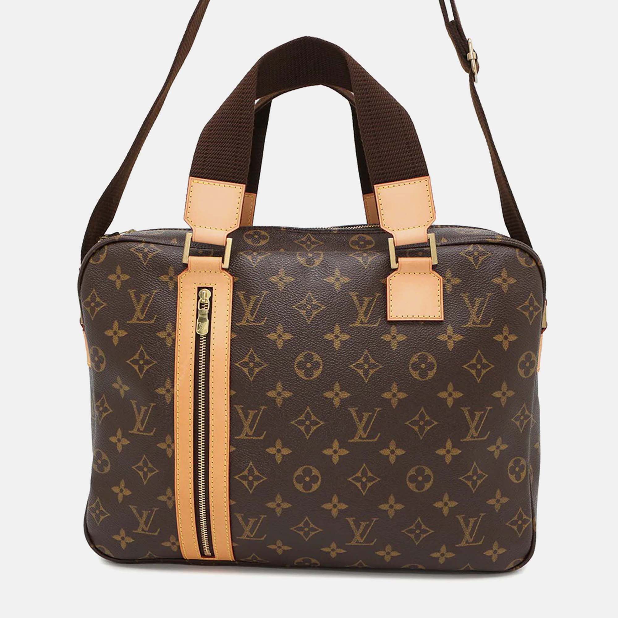 Pre-owned Louis Vuitton Sac Bosphore Brown Monogram Tote