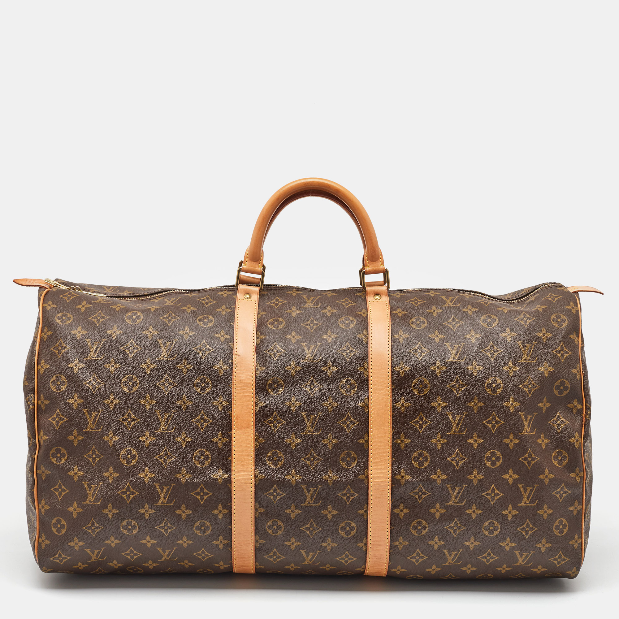 

Louis Vuitton Monogram Canvas Keepall 60 Bag, Brown