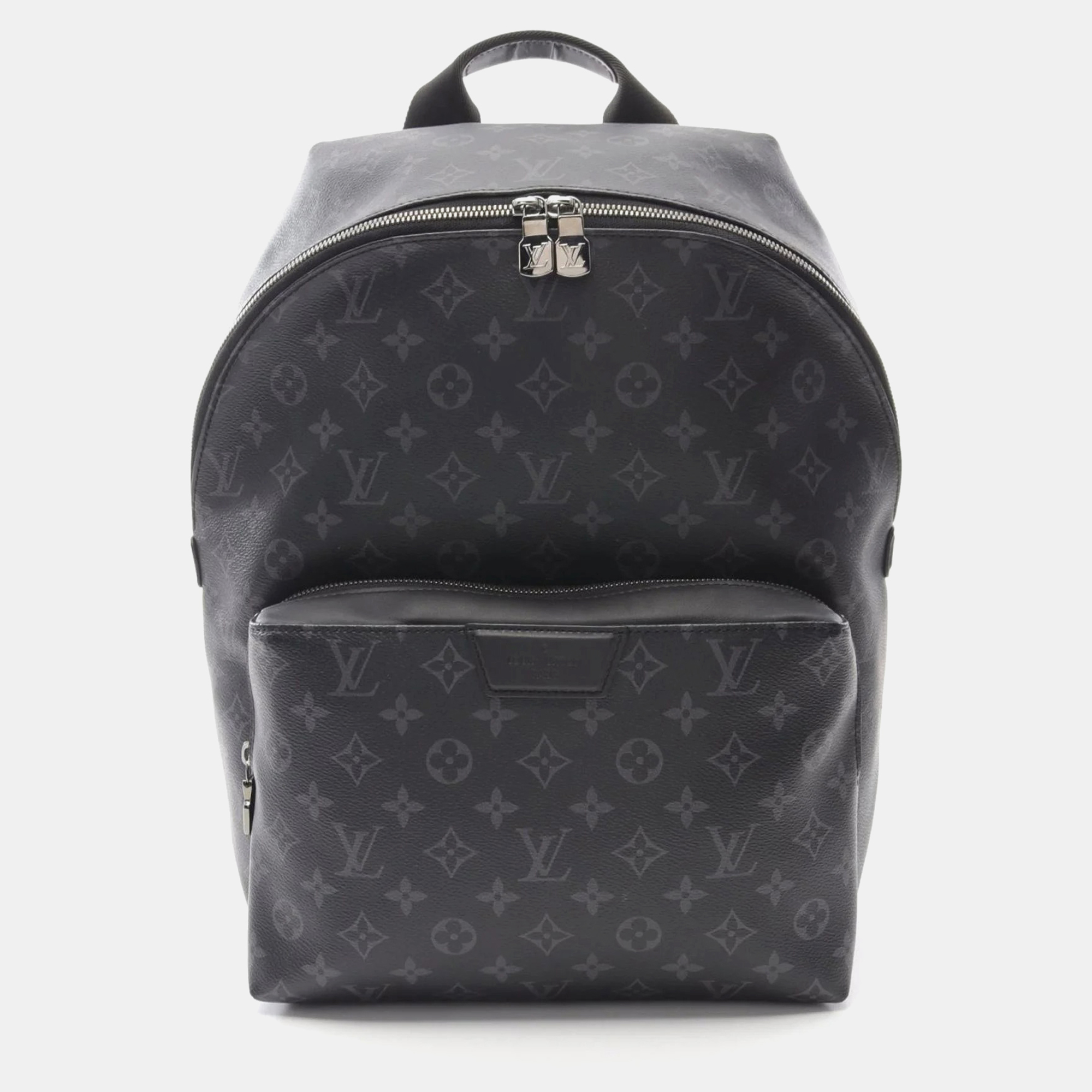 

Louis Vuitton Black Monogram Eclipse Coated Canvas Leather Apollo Backpack