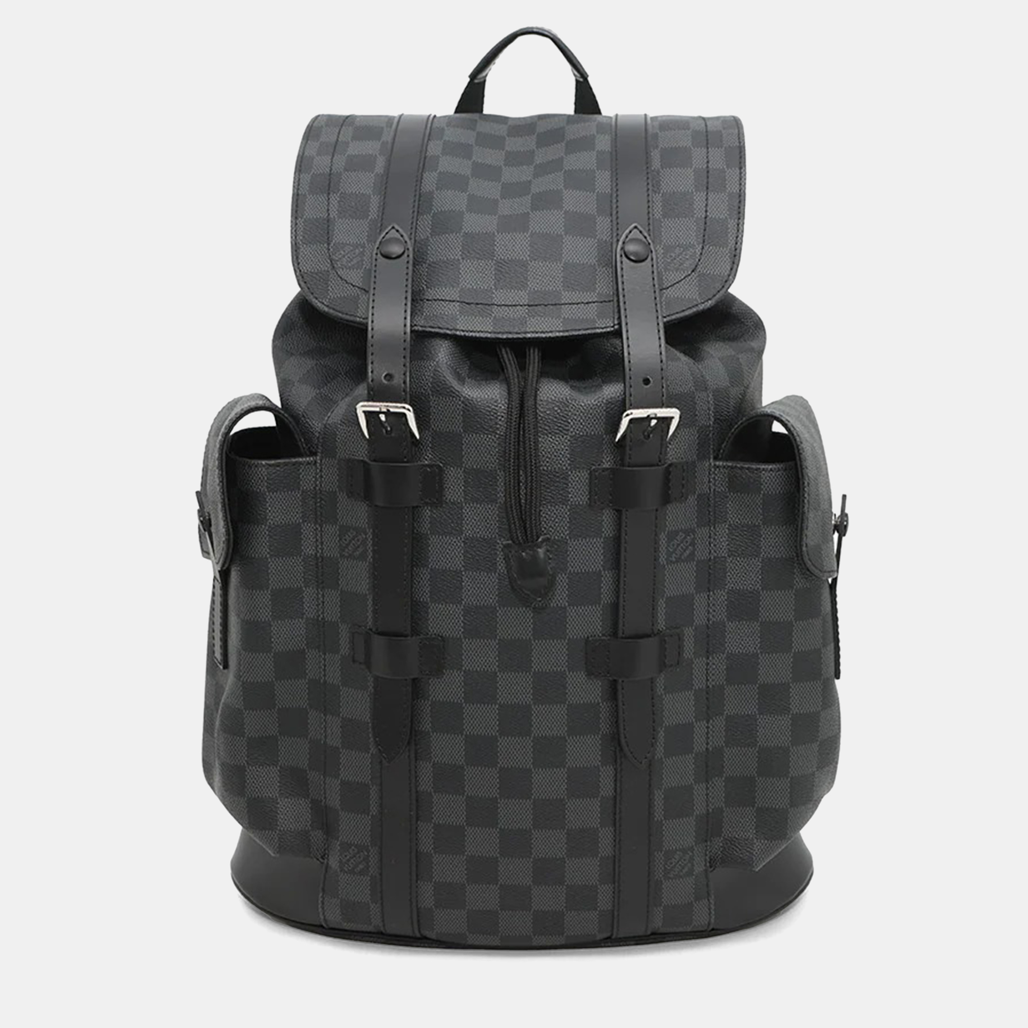 

Louis Vuitton Christopher Noir Damier Graphite Size Mm, Black