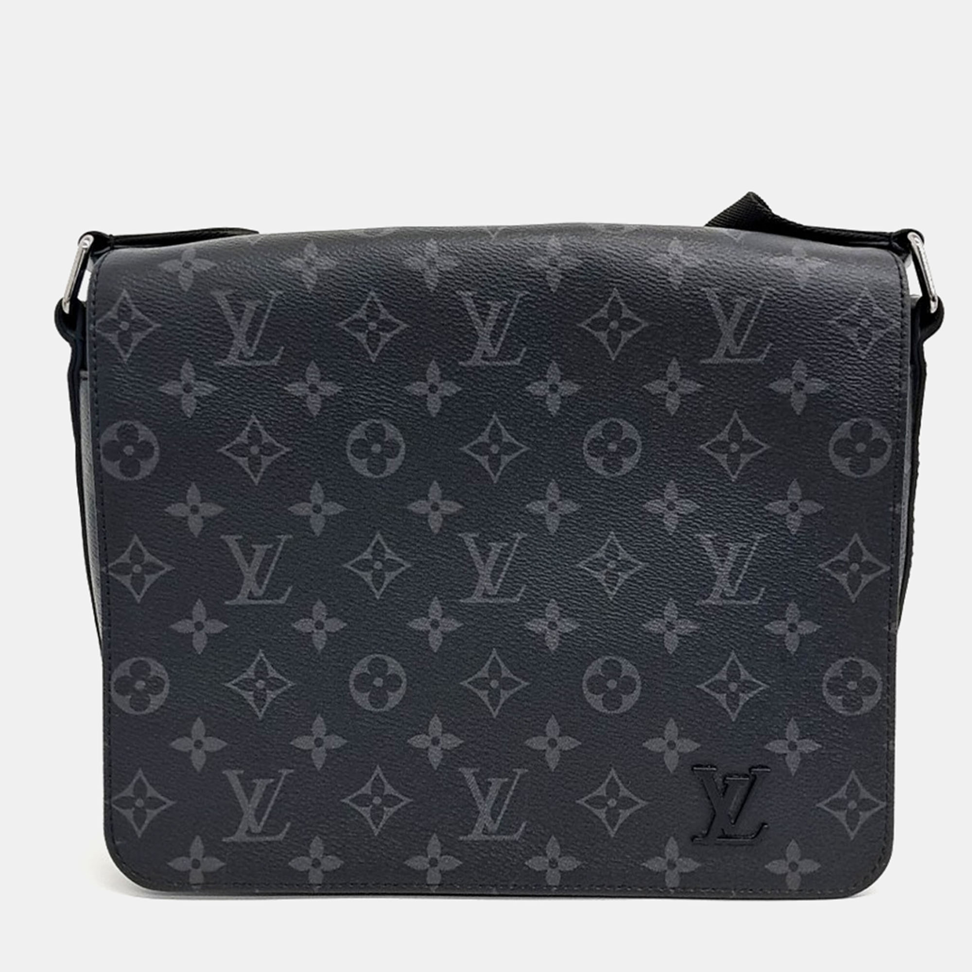 

Louis Vuitton Black PVC Eclipse District PM bag