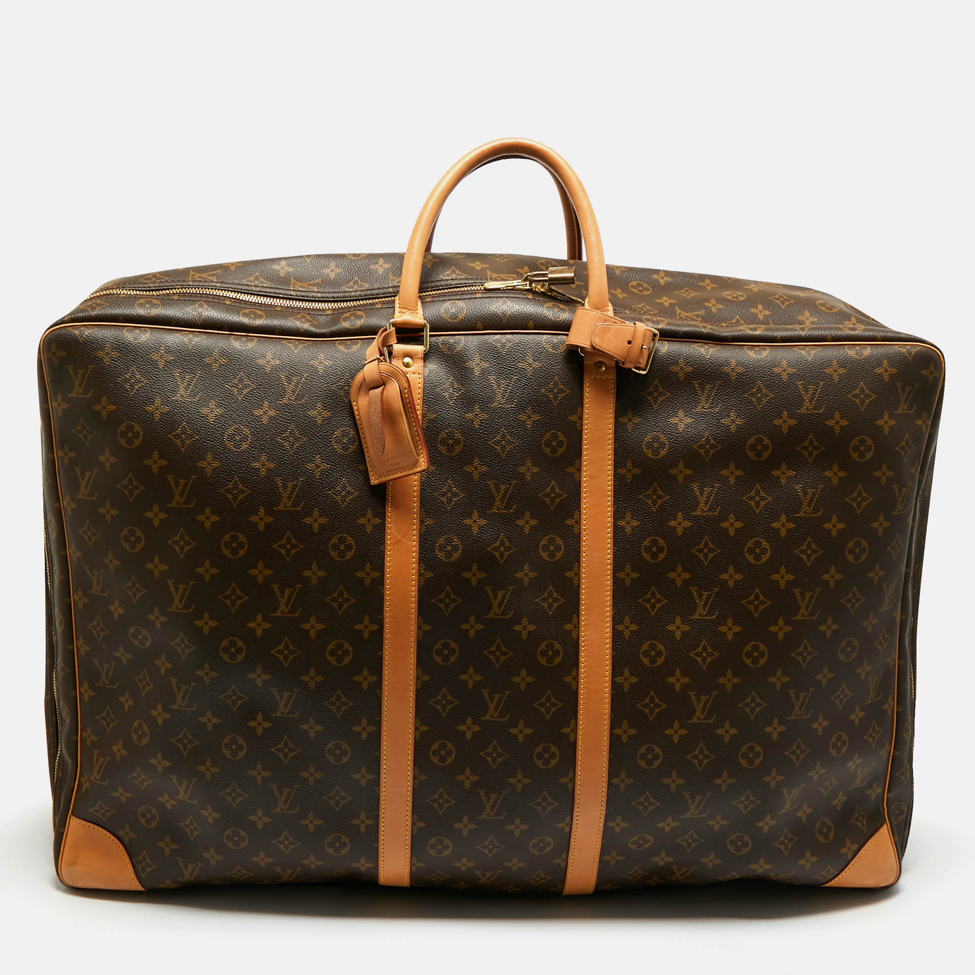 

Louis Vuitton Monogram Canvas Sirius 70 Suitcase, Brown