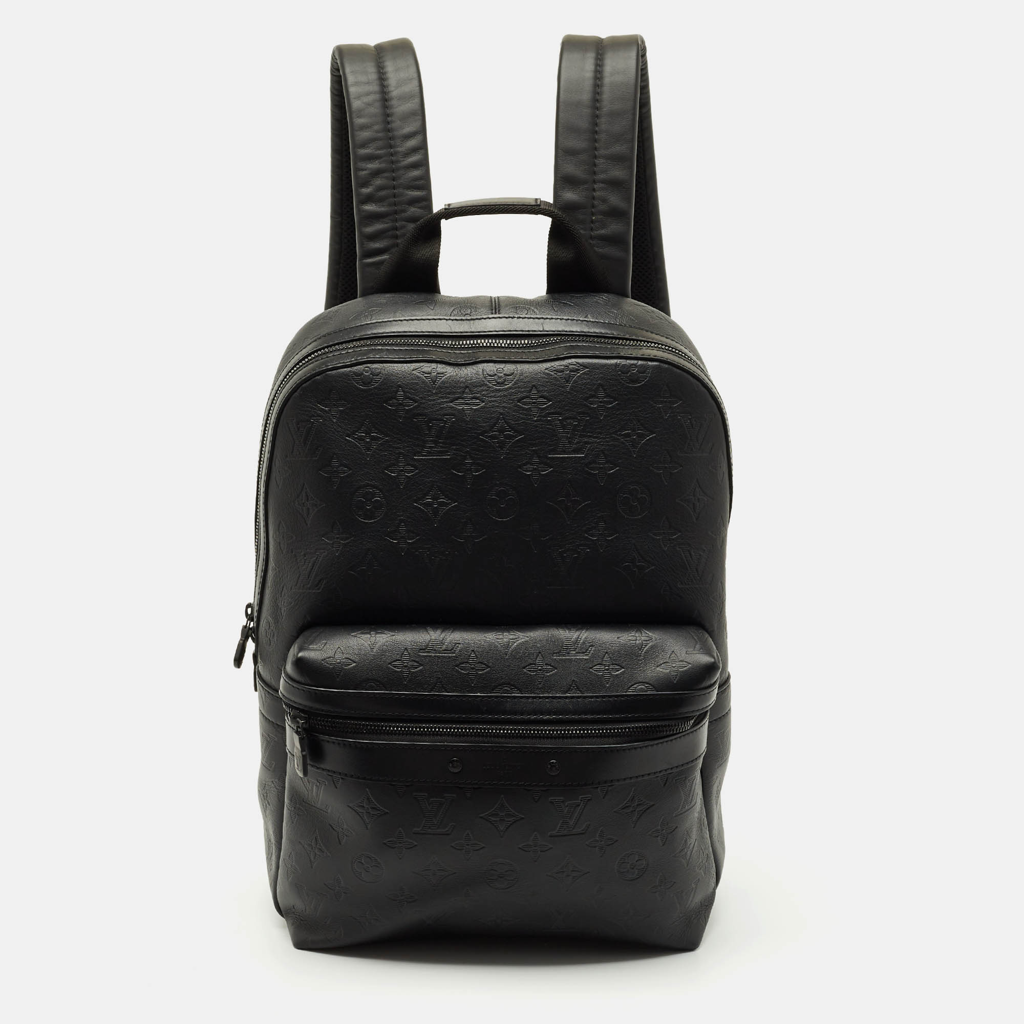

Louis Vuitton Black Monogram Shadow Leather Sprinter Backpack