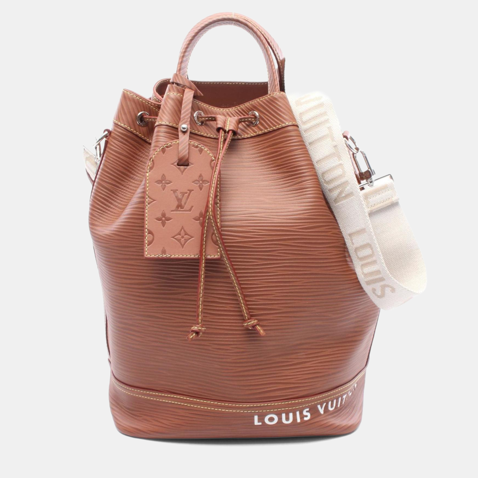 

Louis Vuitton Maxi Noe Brown Epi Leather Sling Handbag