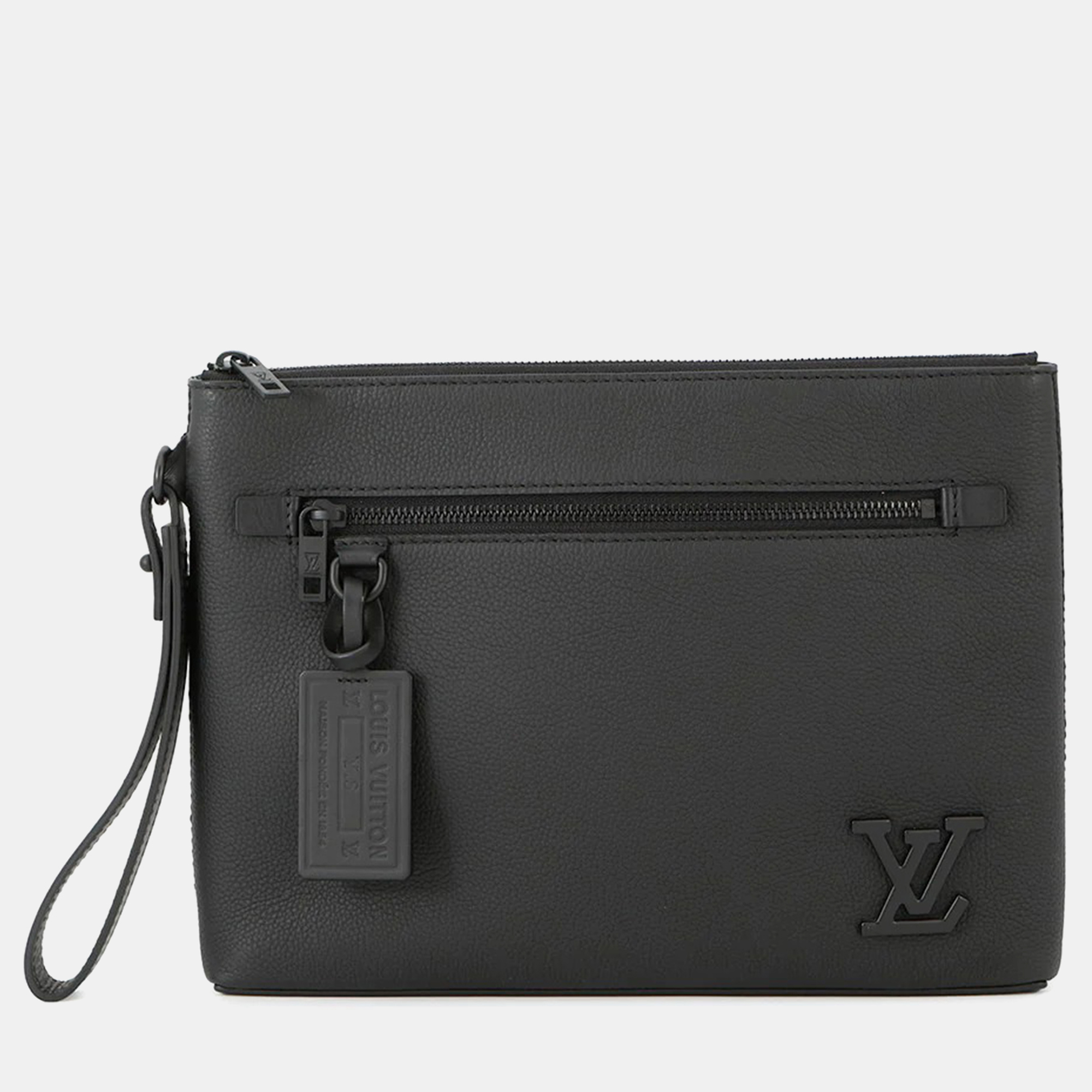 

Louis Vuitton Take Off Pouch Noir Grain Leather, Black