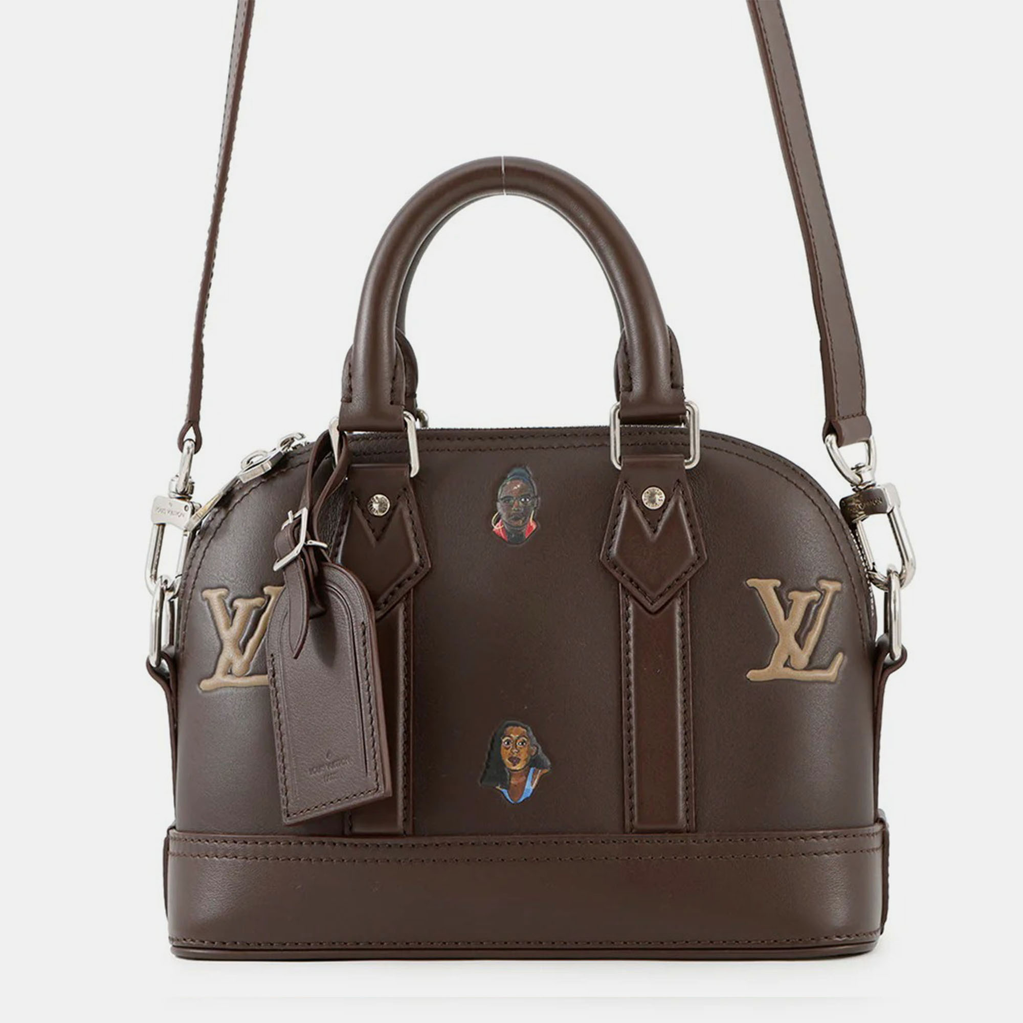 

Louis Vuitton Alma Henry Taylor Brown Calf Leather Size