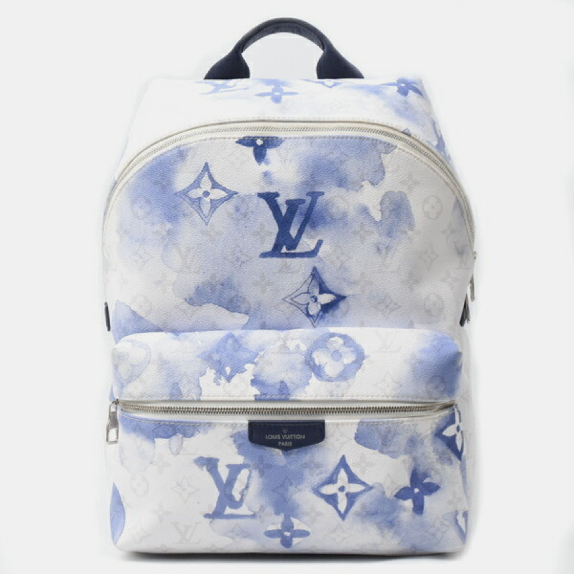 

Louis Vuitton Monogram Watercolor Discovery Backpack, Blue