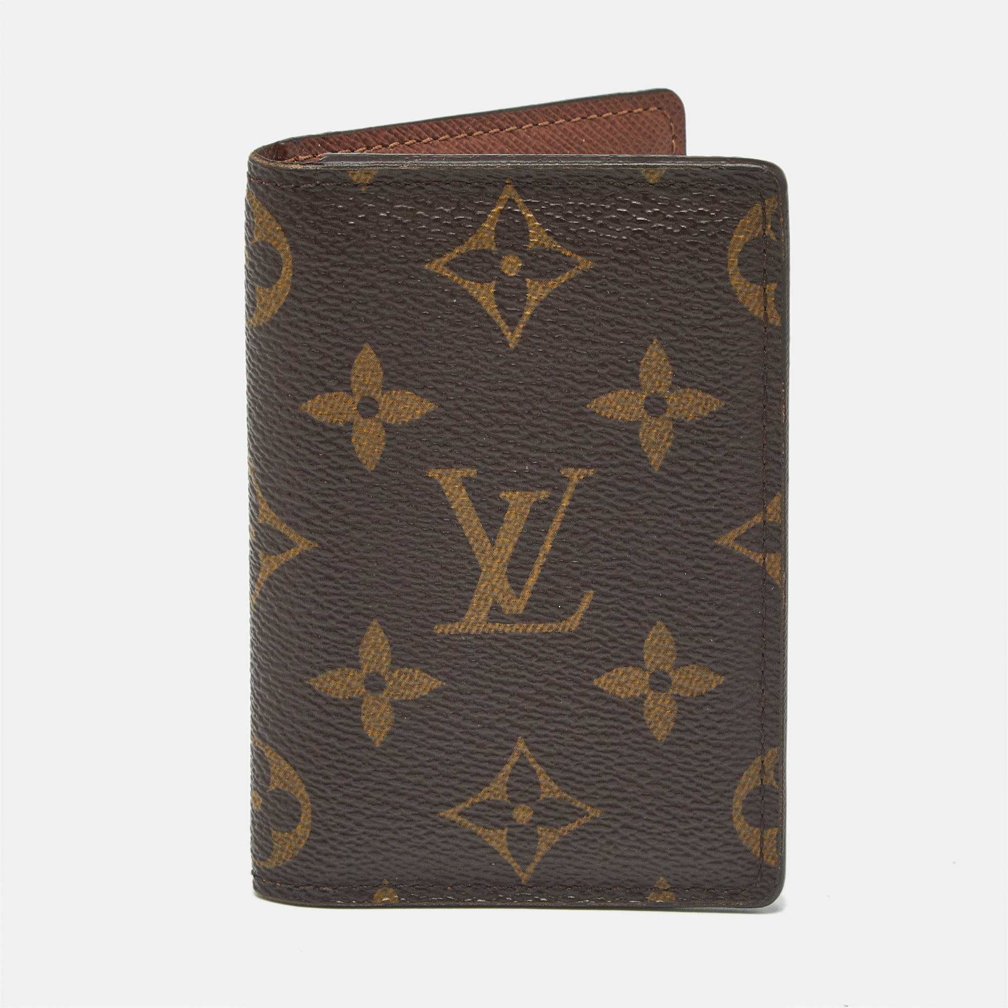 

Louis Vuitton Monogram Canvas Pocket Organizer, Brown